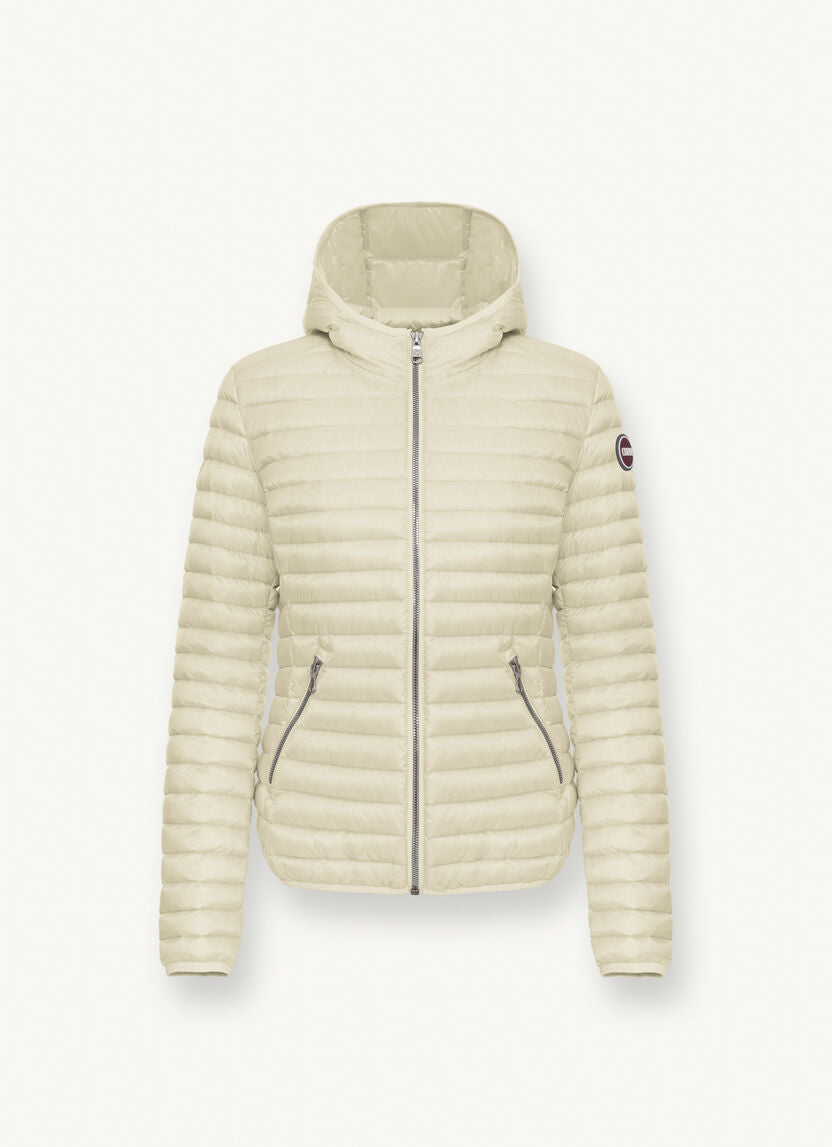 Colmar Women's Down Jacket with Hood Beige - Main Image
