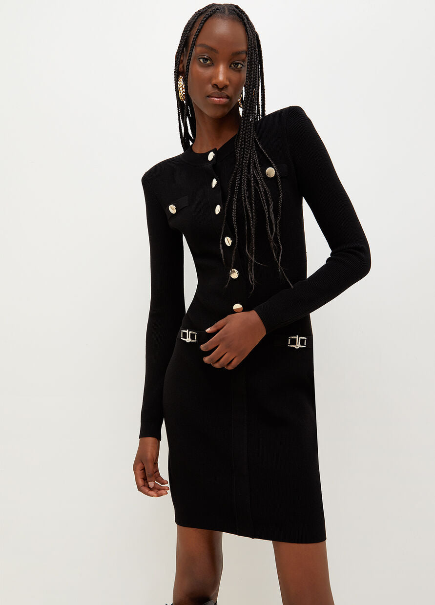Liu Jo Knit Dress / Black Liu Jo Knit Dress / Black