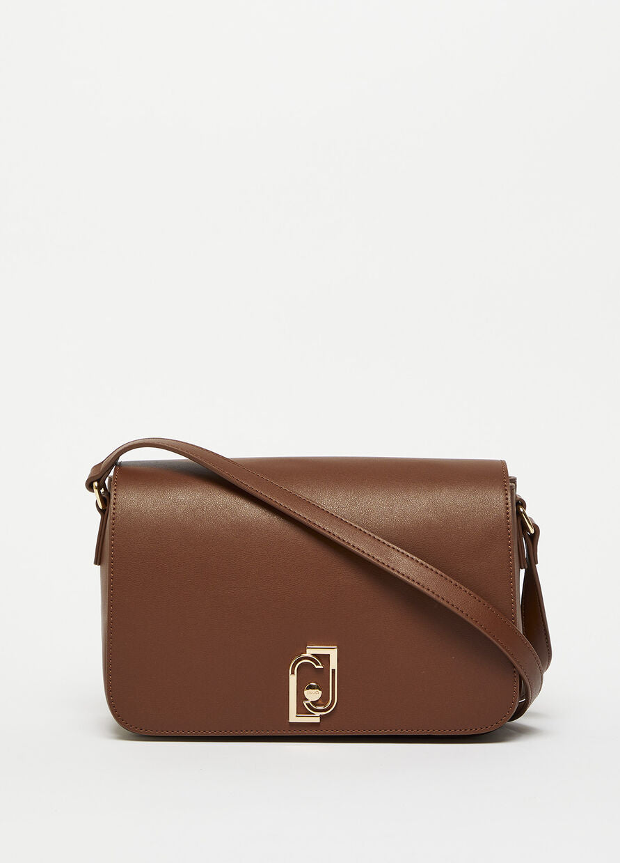 Liu Jo Logo Shoulder Bag Brown - Main Image