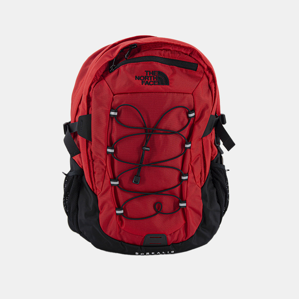 north face borealis backpack tnf red The Convertible Pack A webbing hip belt keeps the pack in place The North Face Borealis Backpack