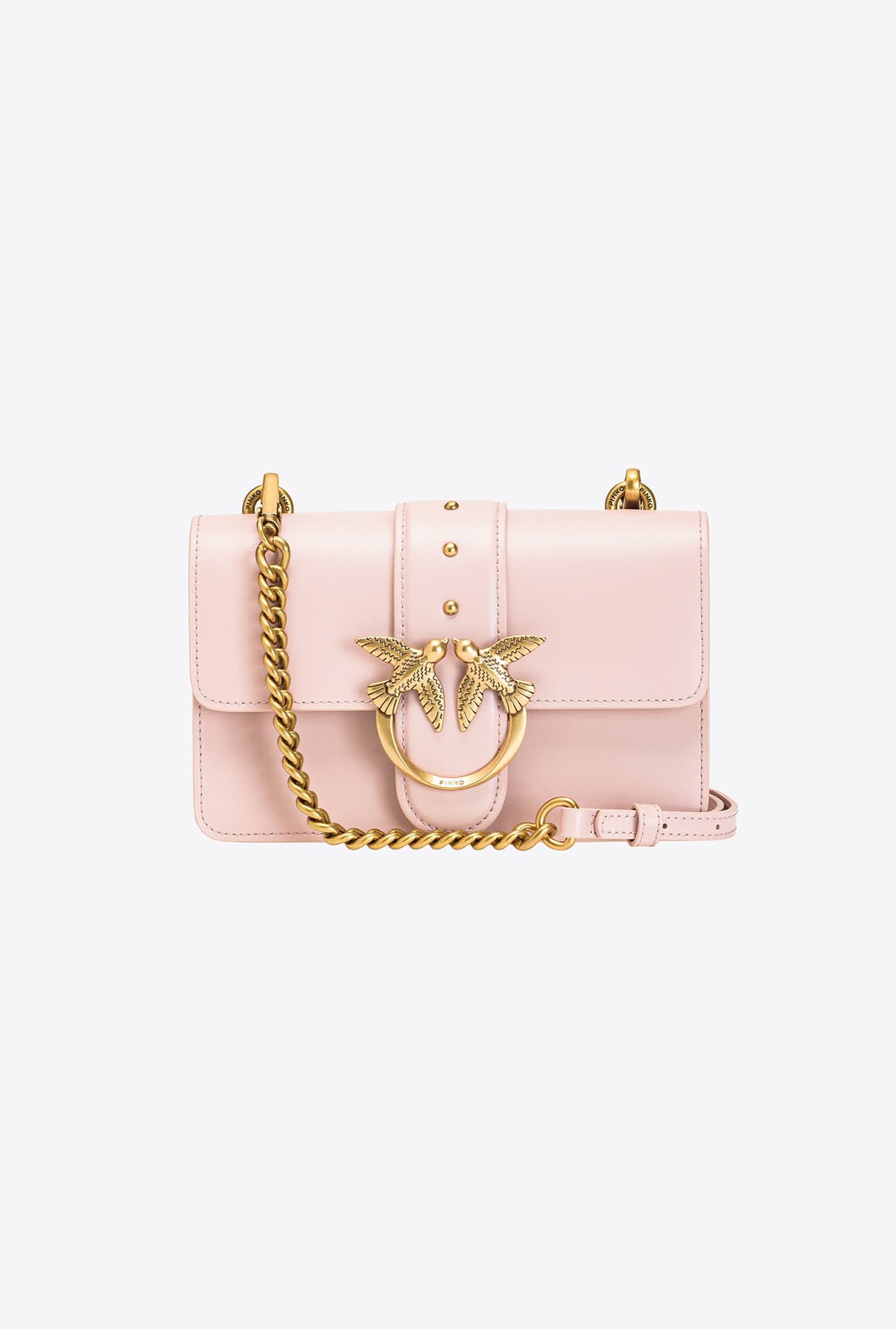 Pinko Love Mini Icon Bag Powder Pink