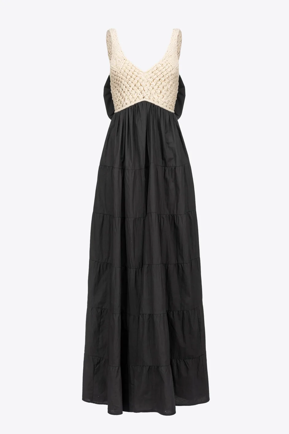 Pinko Dress with Maxi Bow / Black