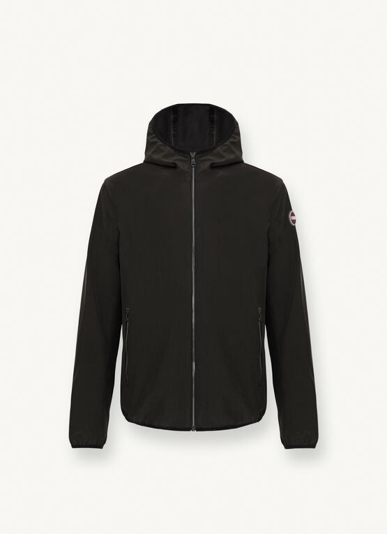 Men's Softshell Jacket with Colmar Logo Black