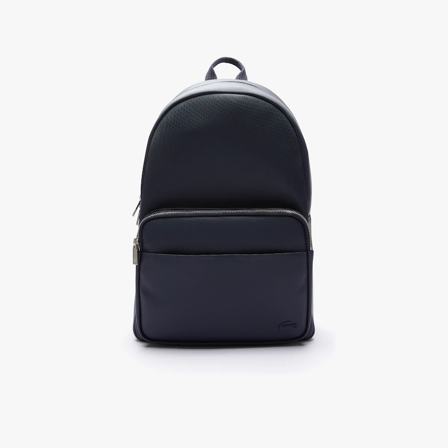 Lacoste blue backpack deals