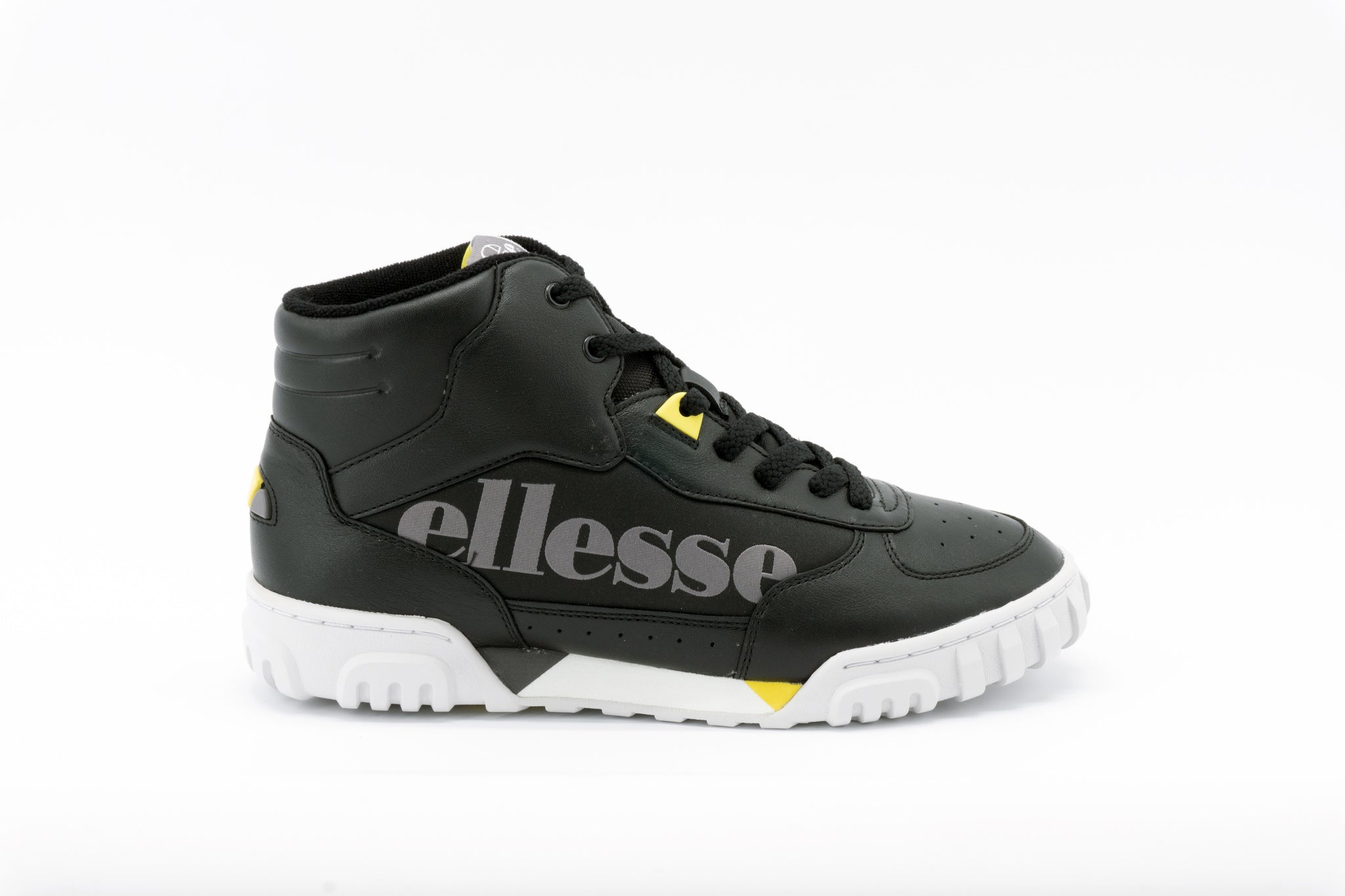 Boot Ellesse Ellesse Shoes Black Sneakers Tanker Mid Nero
