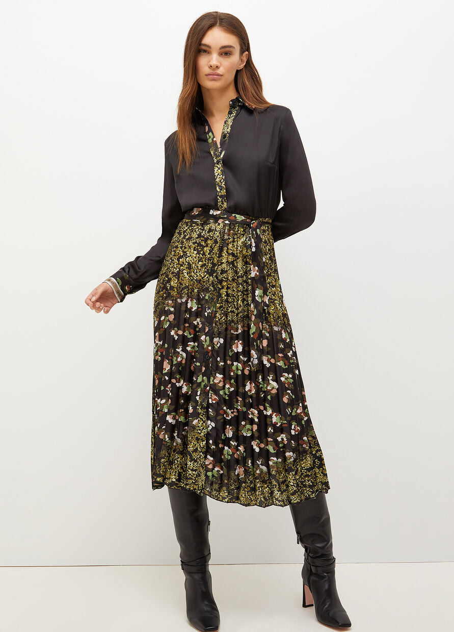 Liu Jo Printed Shirt Dress Black - Main Image