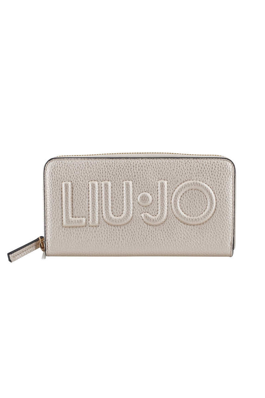 Liu Jo Wallet with Logo Gold