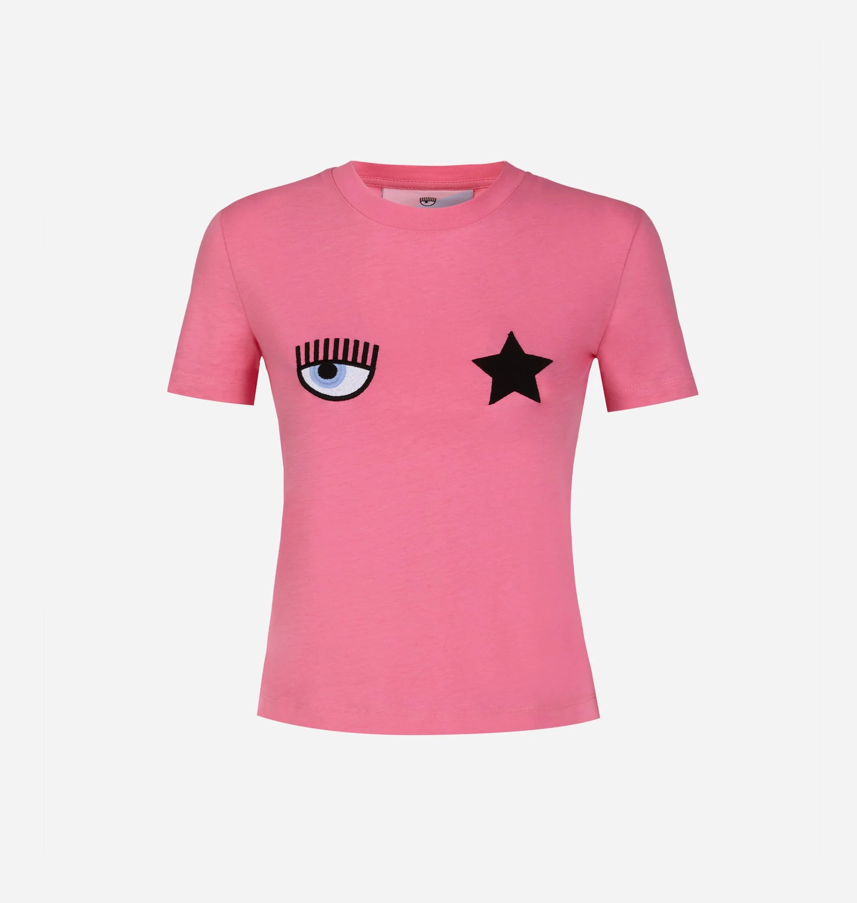 Chiara Ferragni T Shirt with Logo Pink