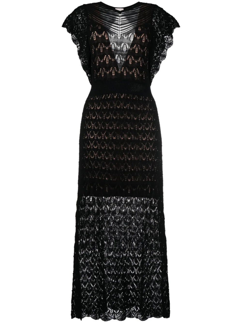 Long Knit Dress Liu Jo / Black