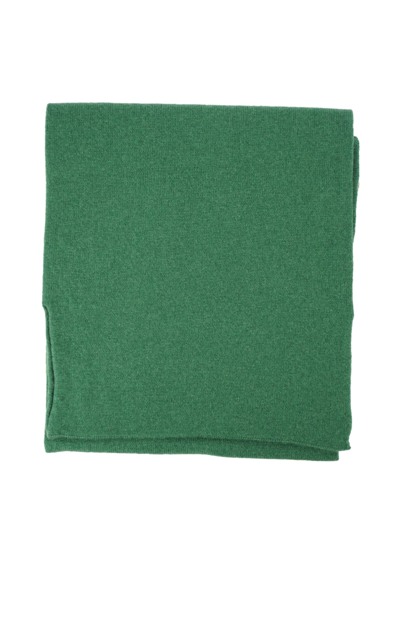 Sciarpa con Asola in 100% Cashmere / Verde - Ideal Moda