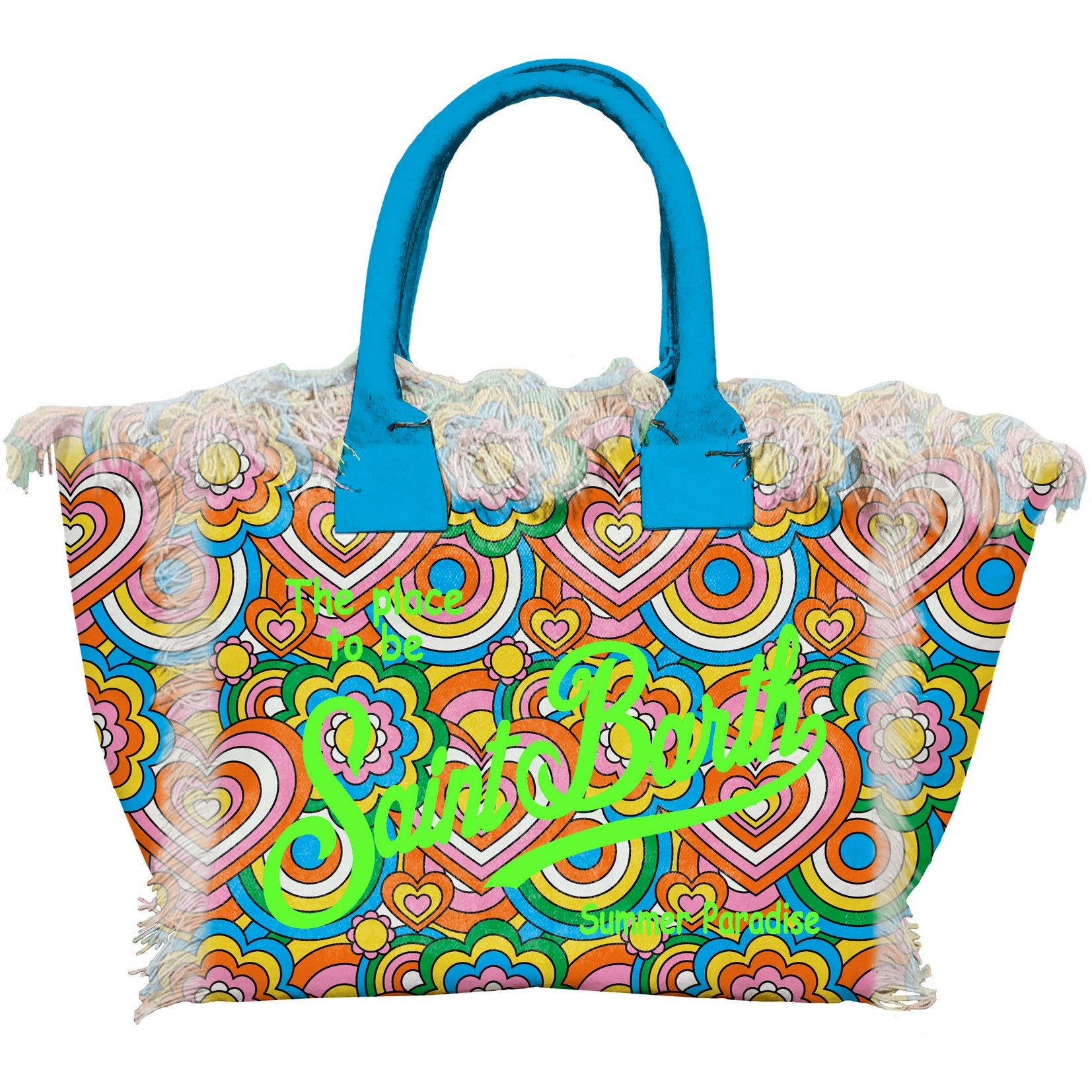 Borsa a Spalla Vanity in Canvas / Multicolor - Ideal Moda