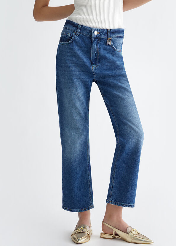 Jeans Boyfriend Cropped / Jeans - Ideal Moda