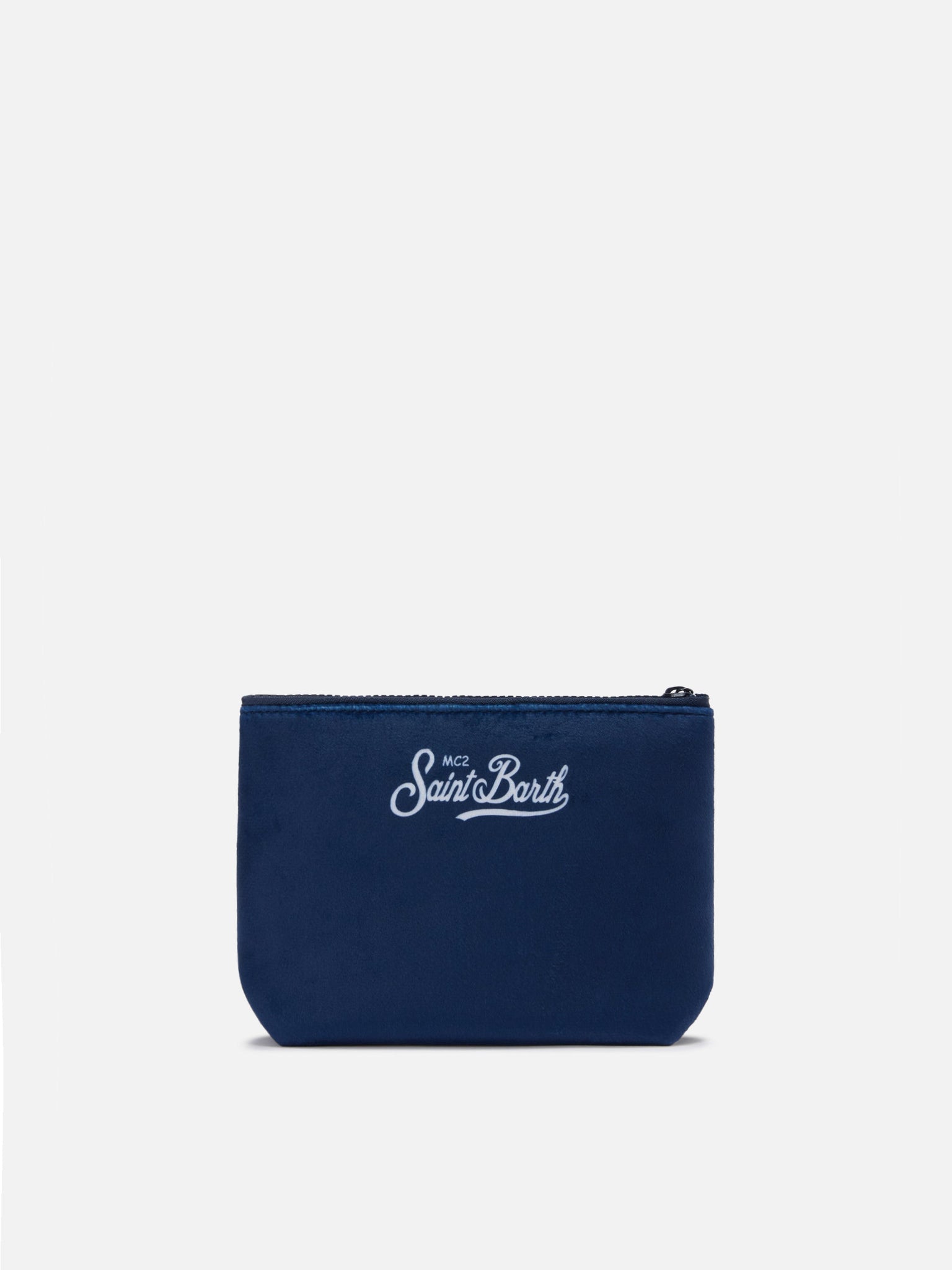 Pochette Aline Effetto Lana / Blu - Ideal Moda