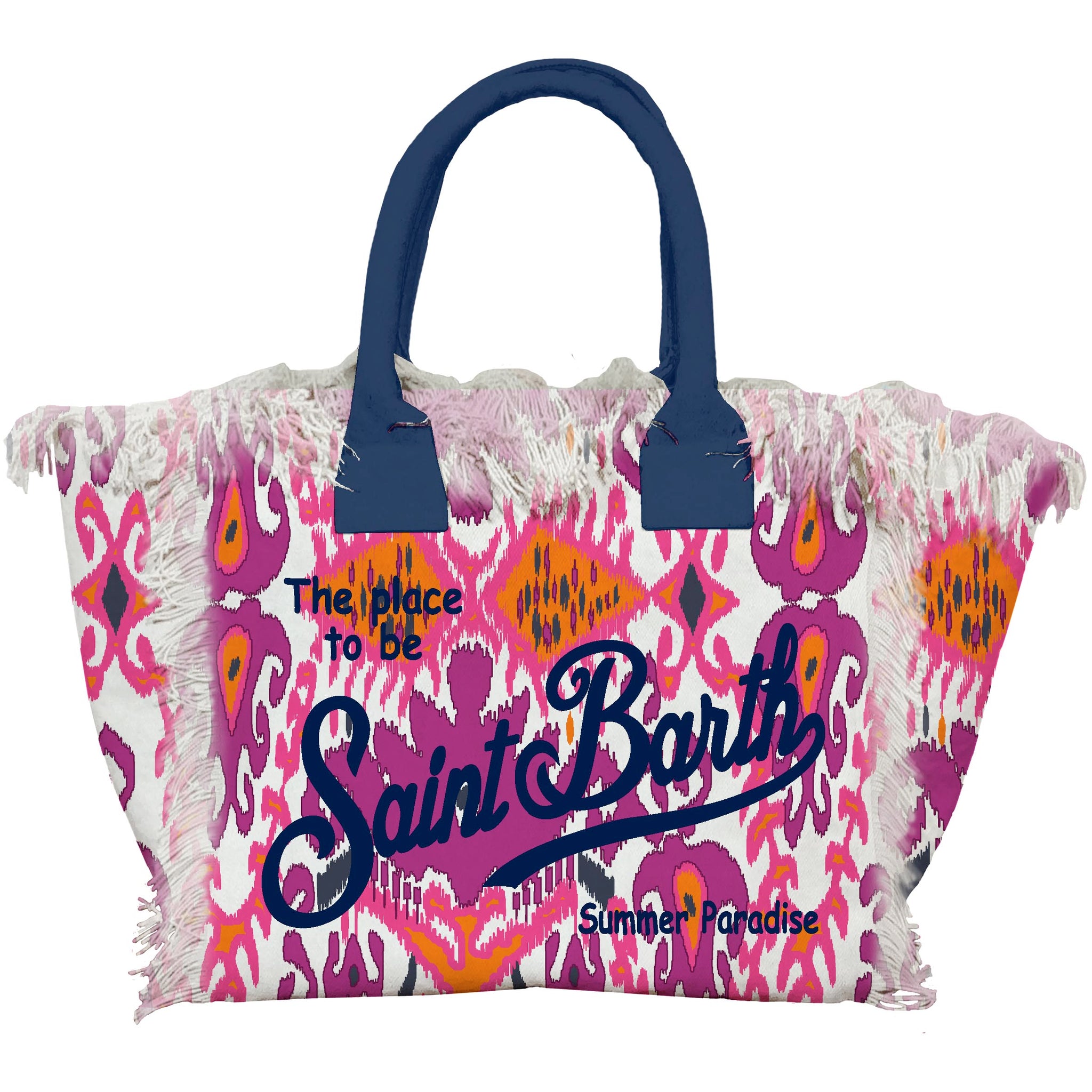Borsa a Spalla Vanity in Canvas / Rosa - Ideal Moda