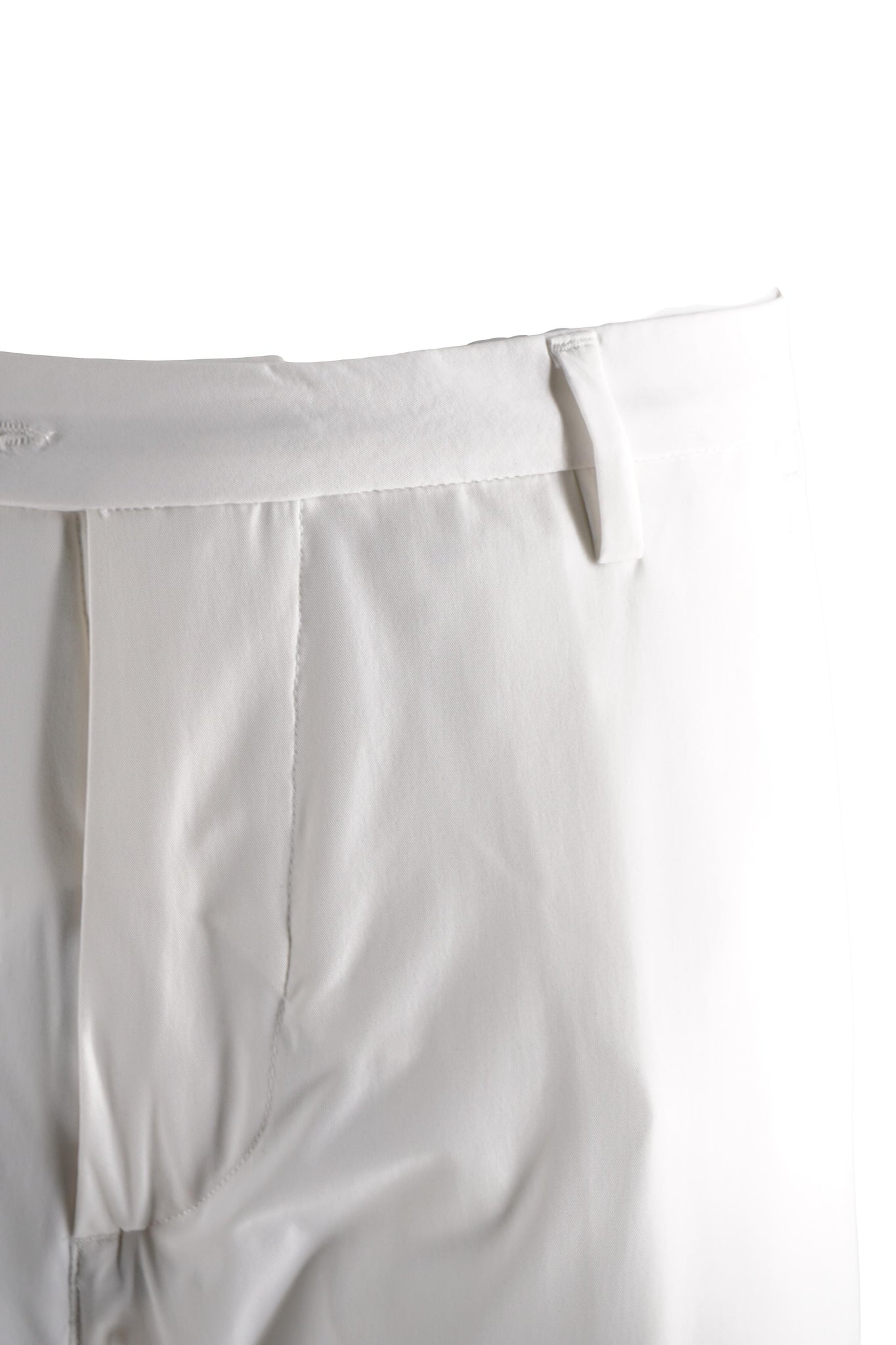 Pantalone in Tessuto Tecnico Modello Montecarlo / Bianco - Ideal Moda