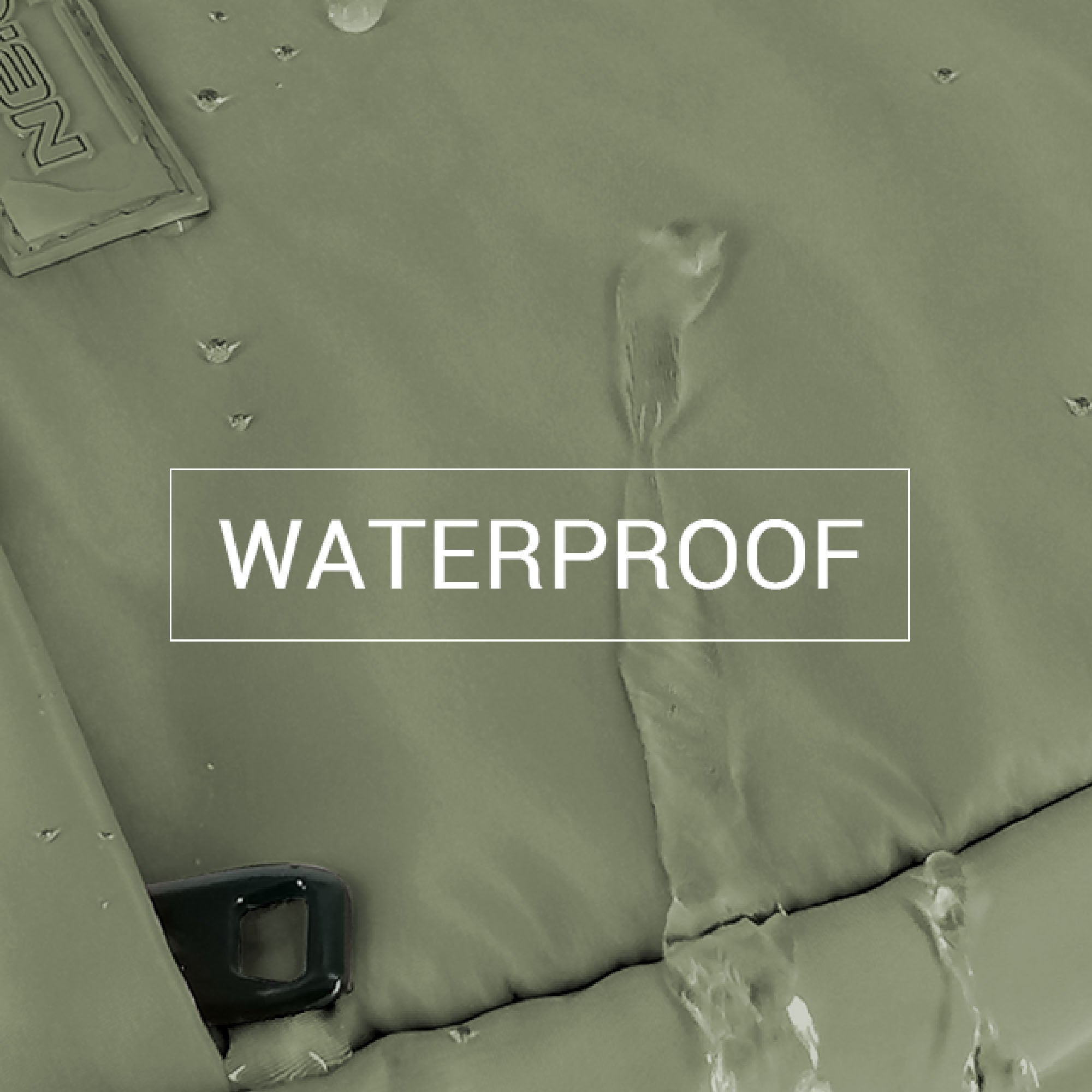 Busta Piatta con Logo / Verde - Ideal Moda