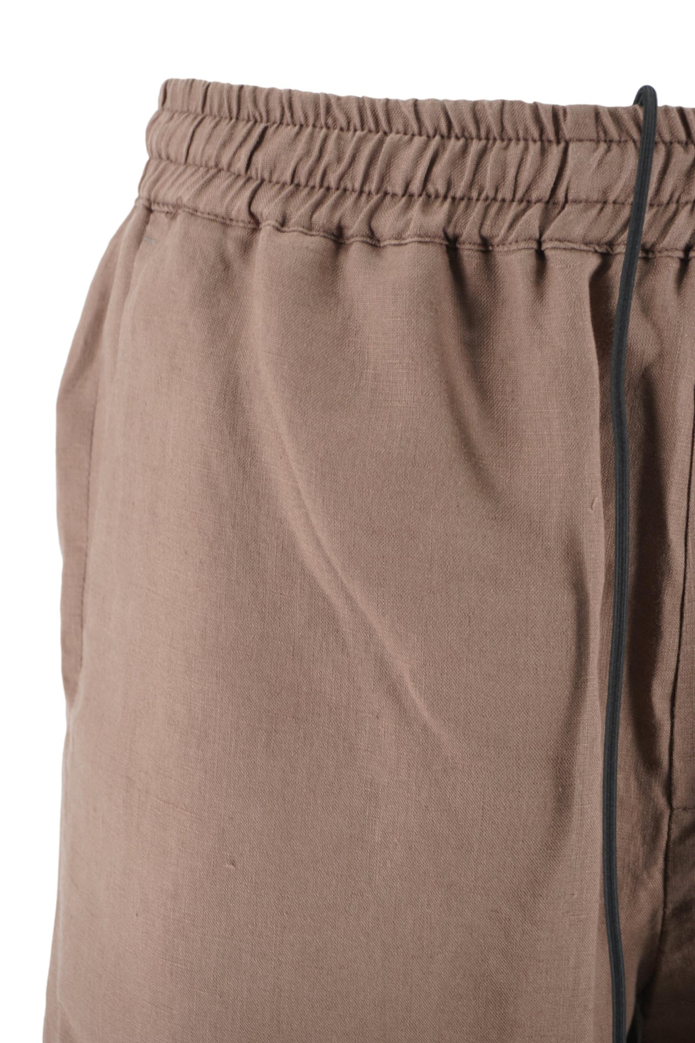 Pantaloncino in Lino / Marrone - Ideal Moda