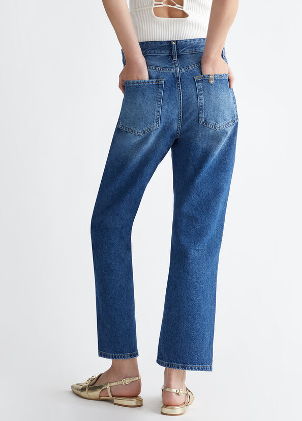 Jeans Boyfriend Cropped / Jeans - Ideal Moda
