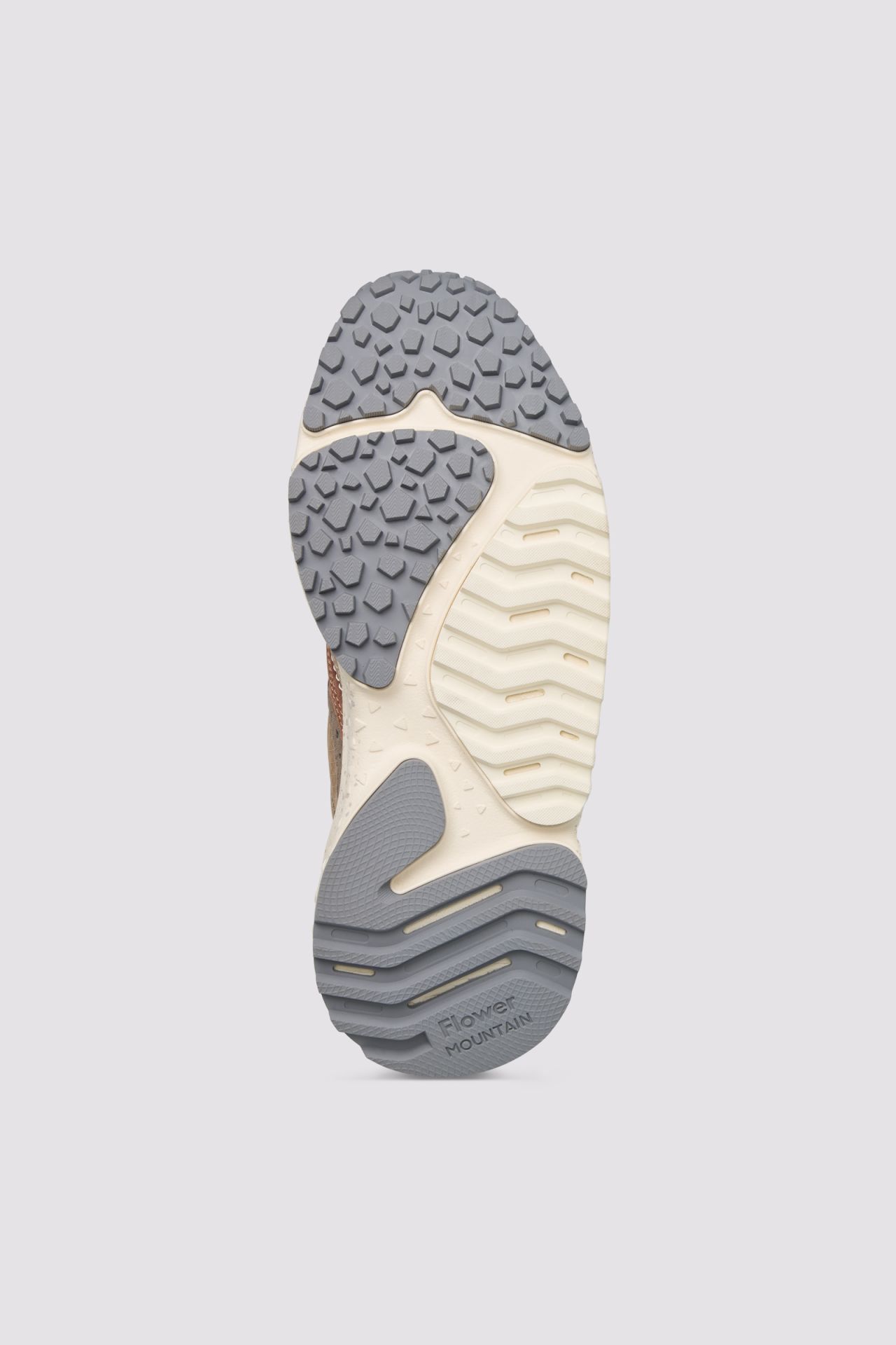 Sneaker Wave in Suede e Tessuto Tecnico / Beige - Ideal Moda