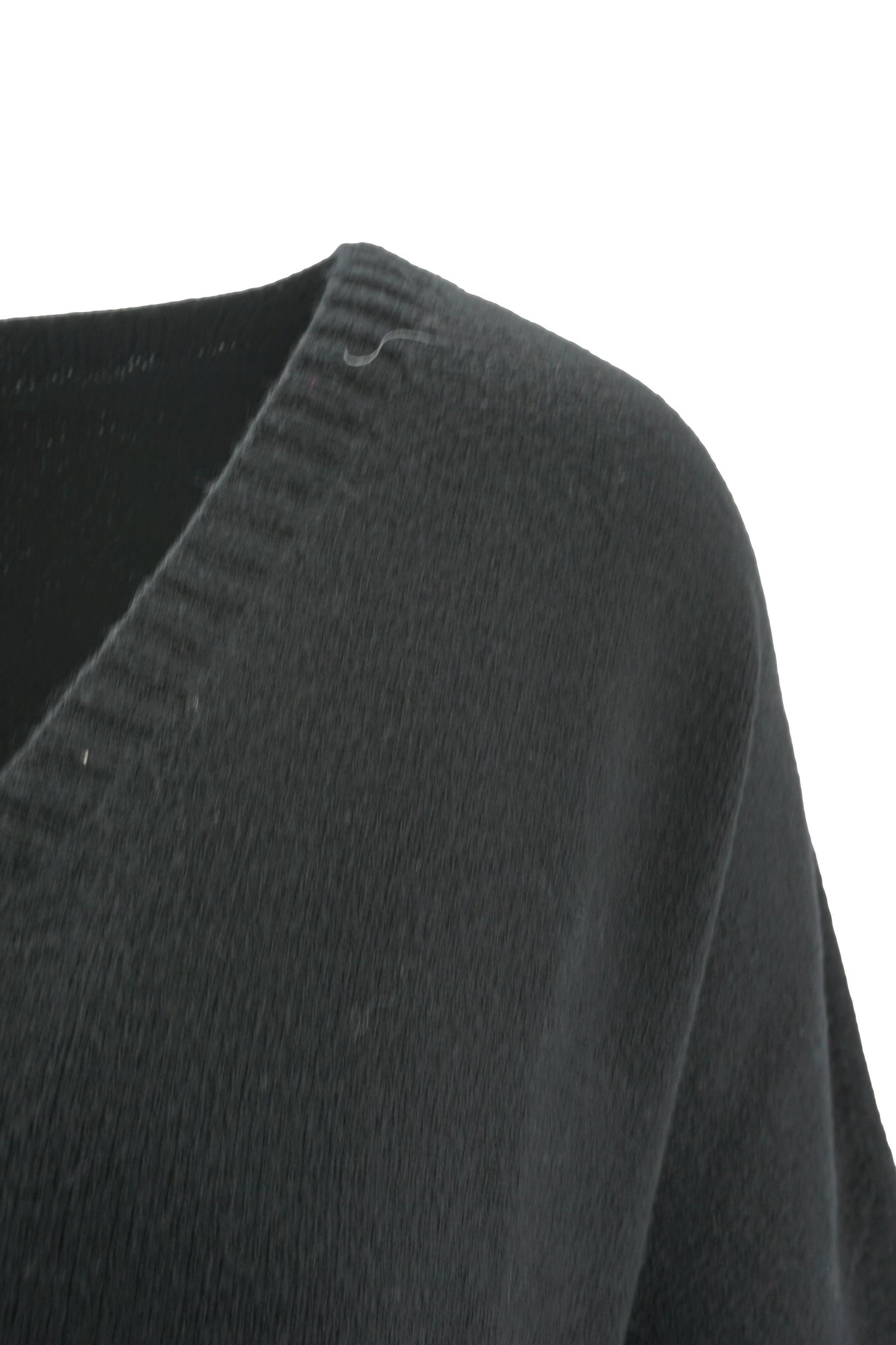 Maglia con Scollo a V / Nero - Ideal Moda