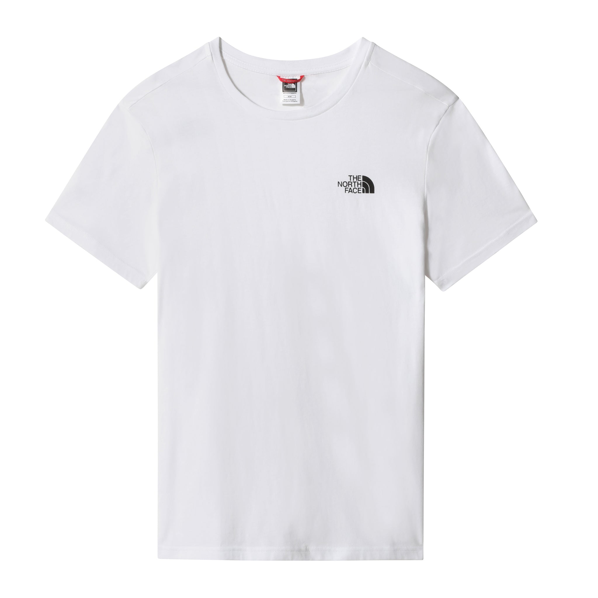 T-Shirt Simple Dome con Logo / Bianco - Ideal Moda