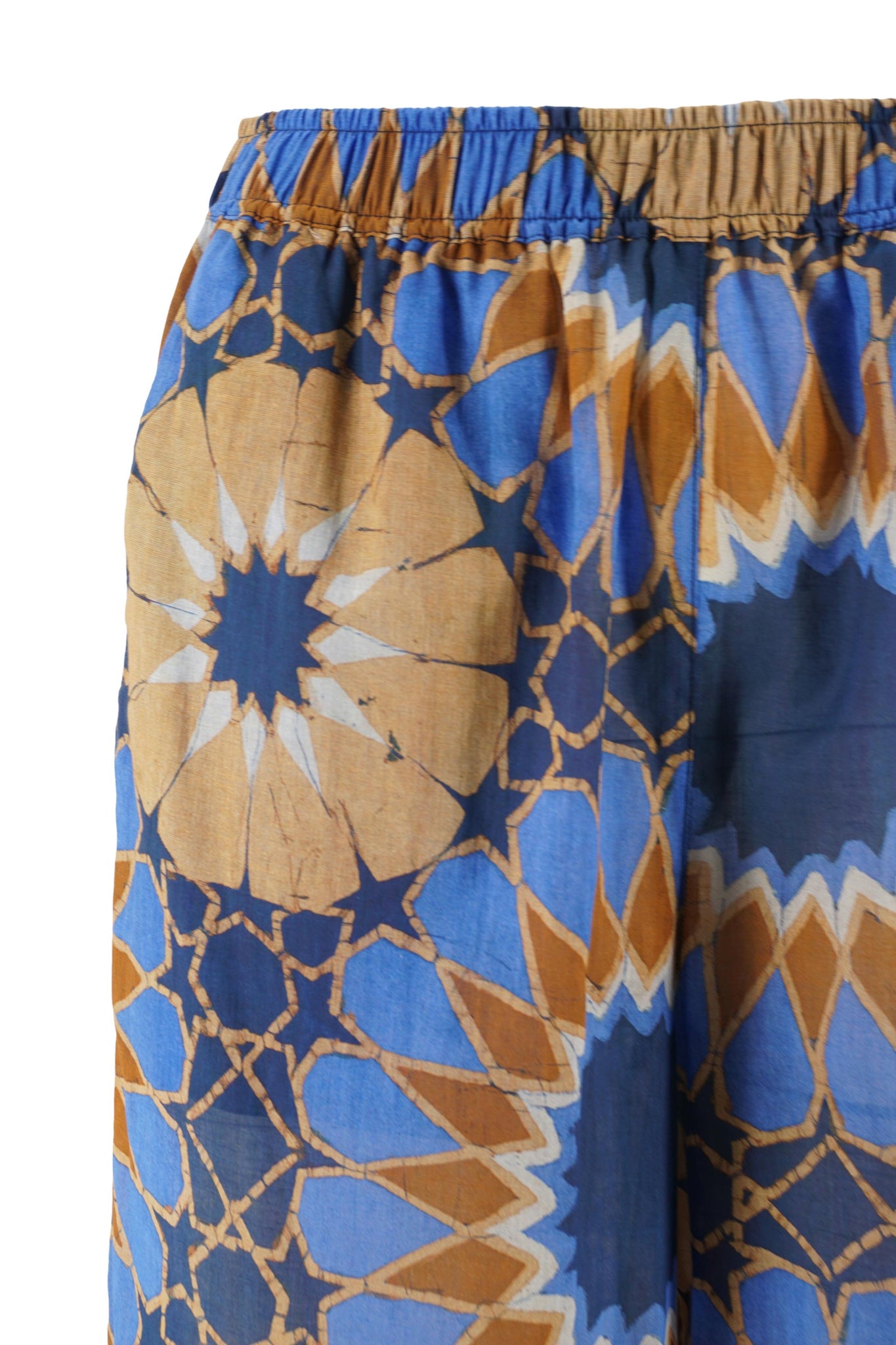 Pantalone con Coulisse / Bluette - Ideal Moda