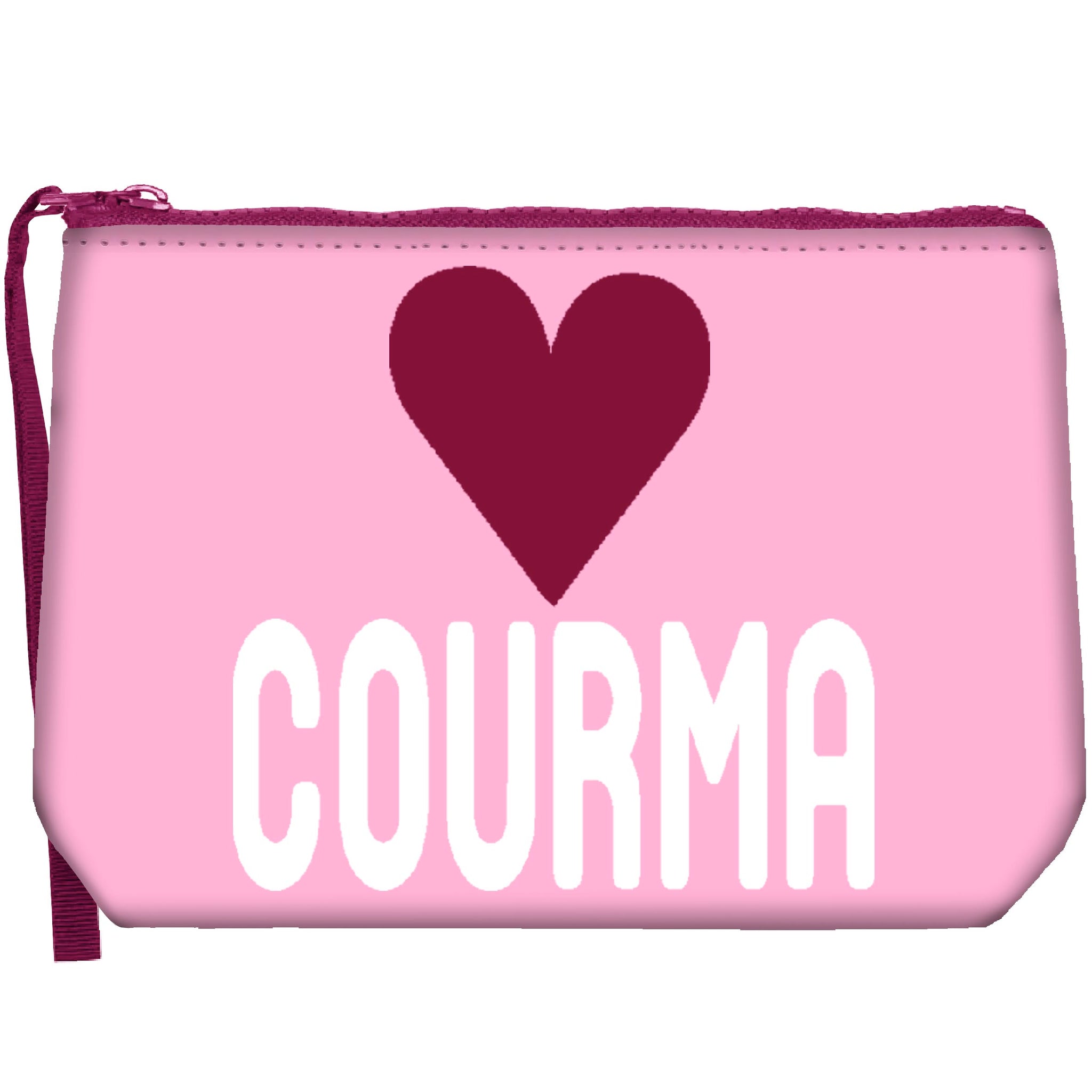 Pochette Aline Effetto Lana / Rosa - Ideal Moda