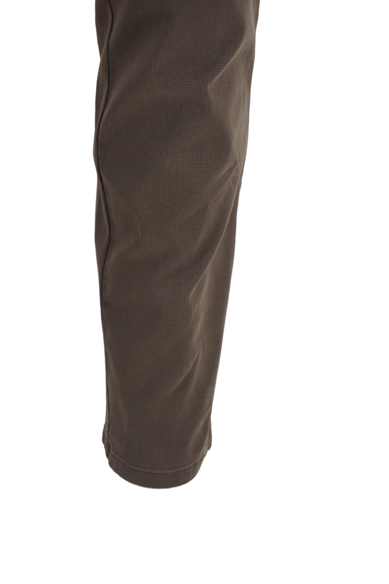 Pantalone in Twill di Cotone / Marrone - Ideal Moda