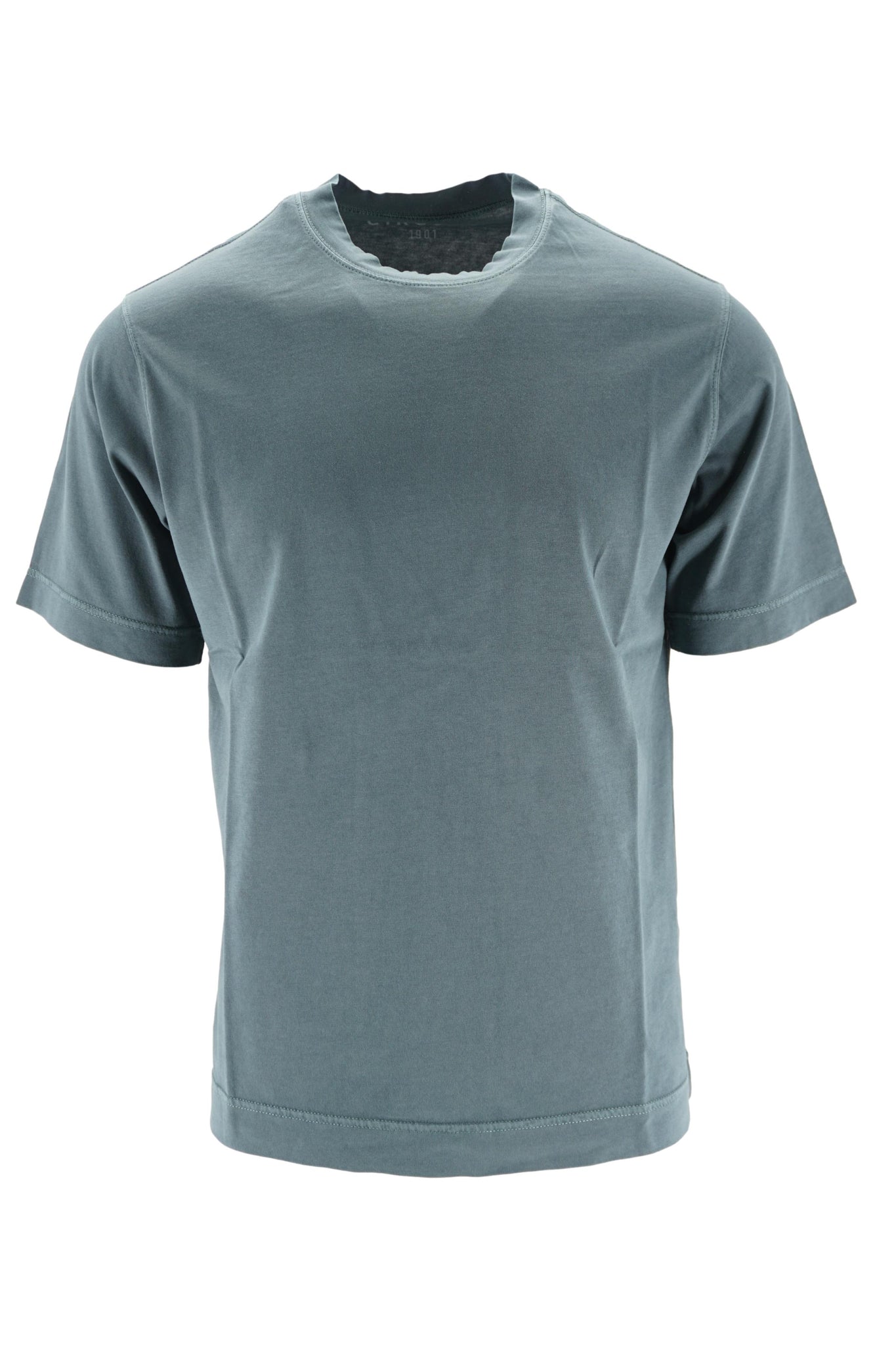 T-Shirt in Jersey di Puro Cotone / Grigio - Ideal Moda
