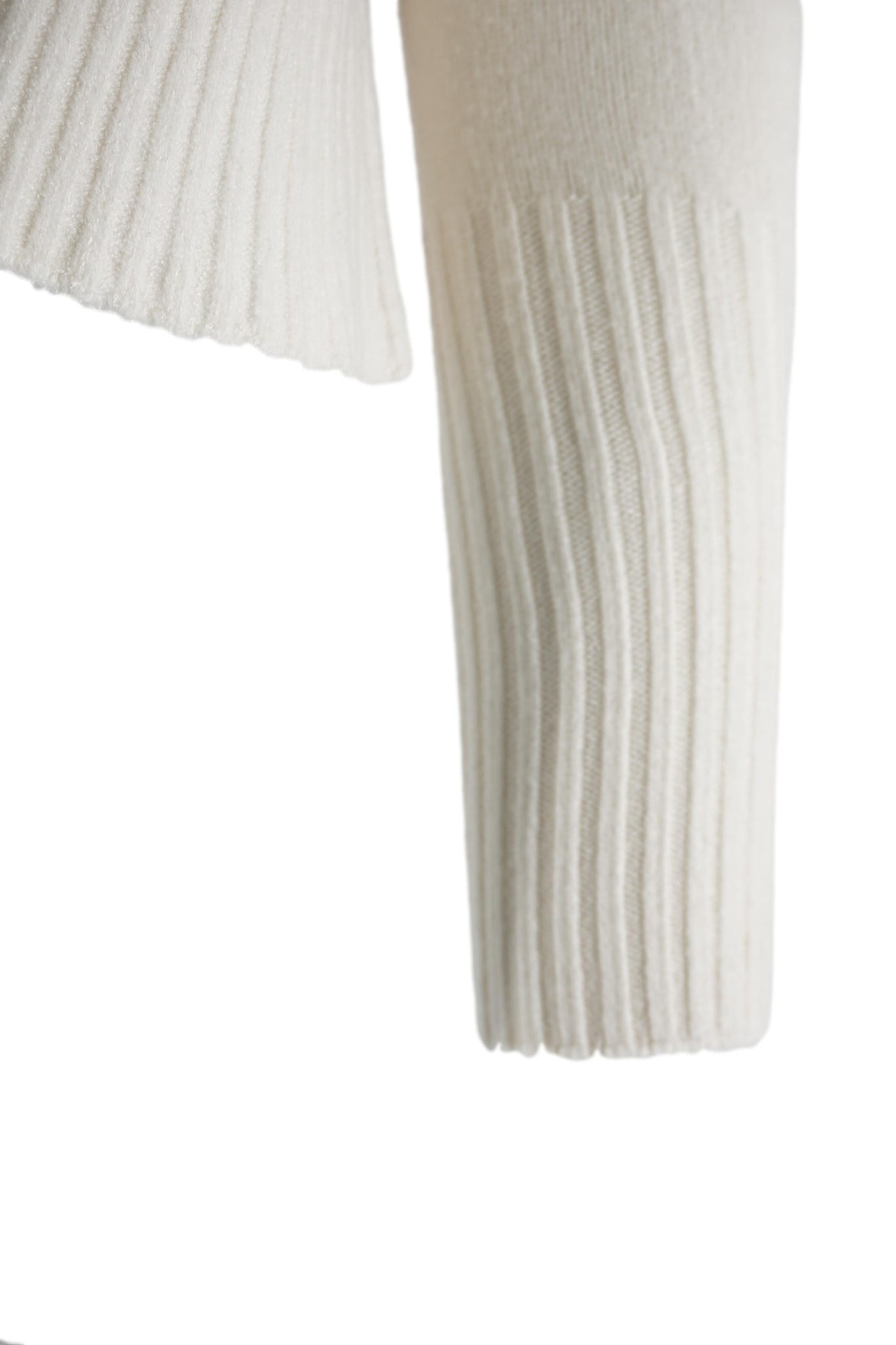 Cardigan con Bottoni a Contrasto / Bianco - Ideal Moda