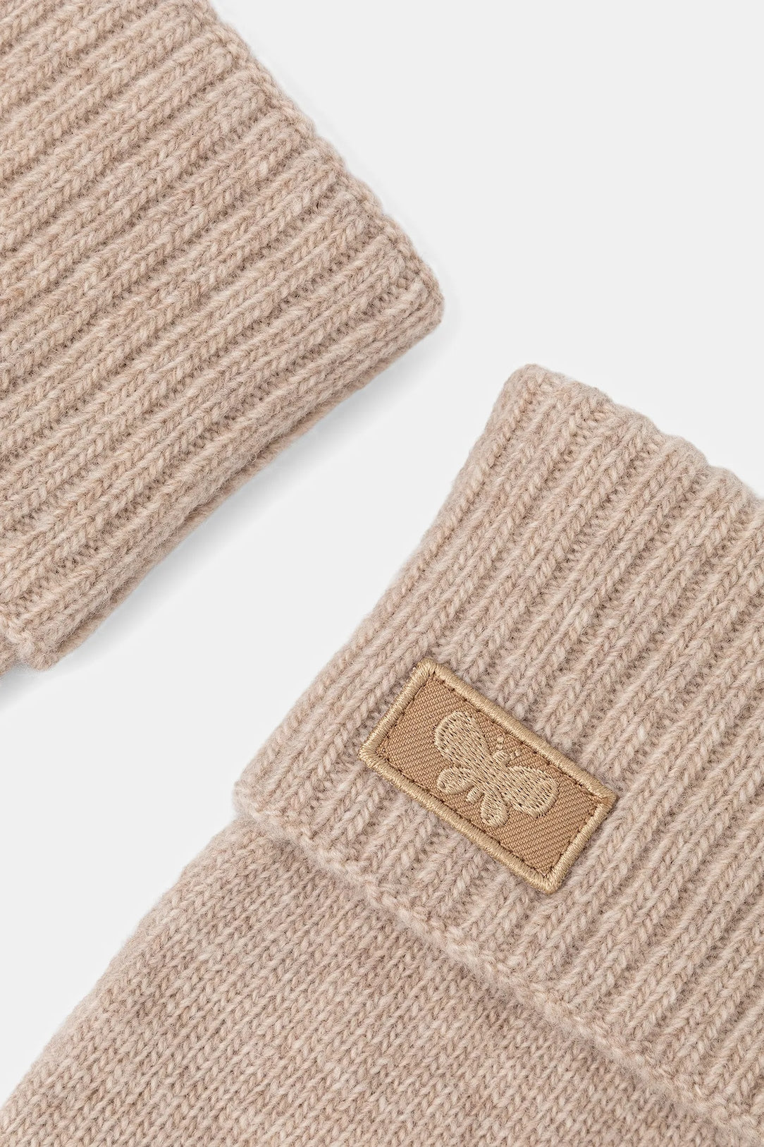 Guanti in Pura Lana / Beige - Ideal Moda