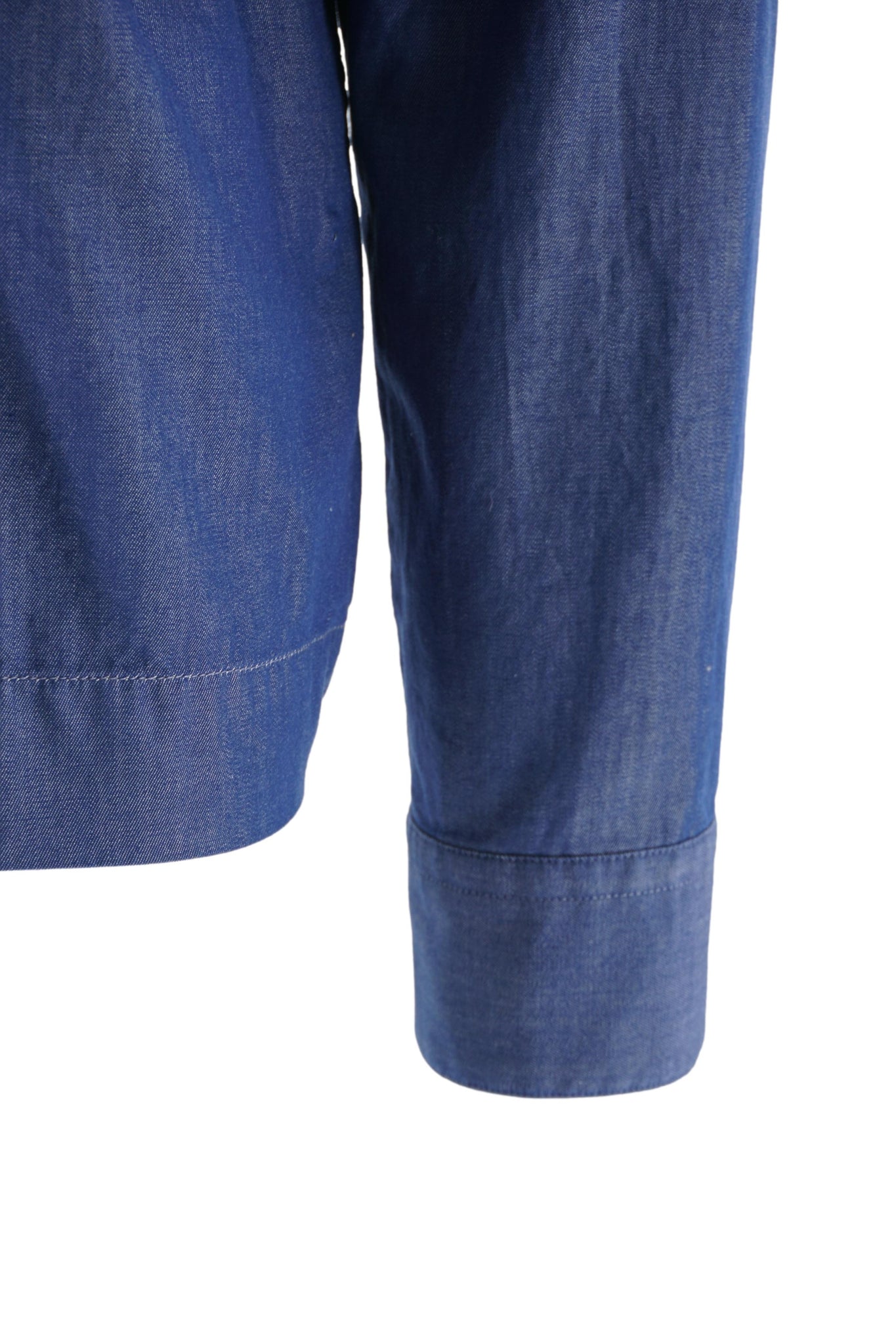 Overshirt in Denim con Bottoni / Blu - Ideal Moda