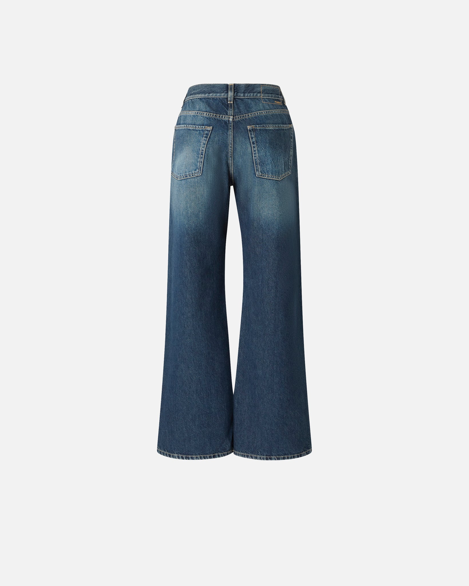 Jeans Wide Leg in Denim / Jeans - Ideal Moda