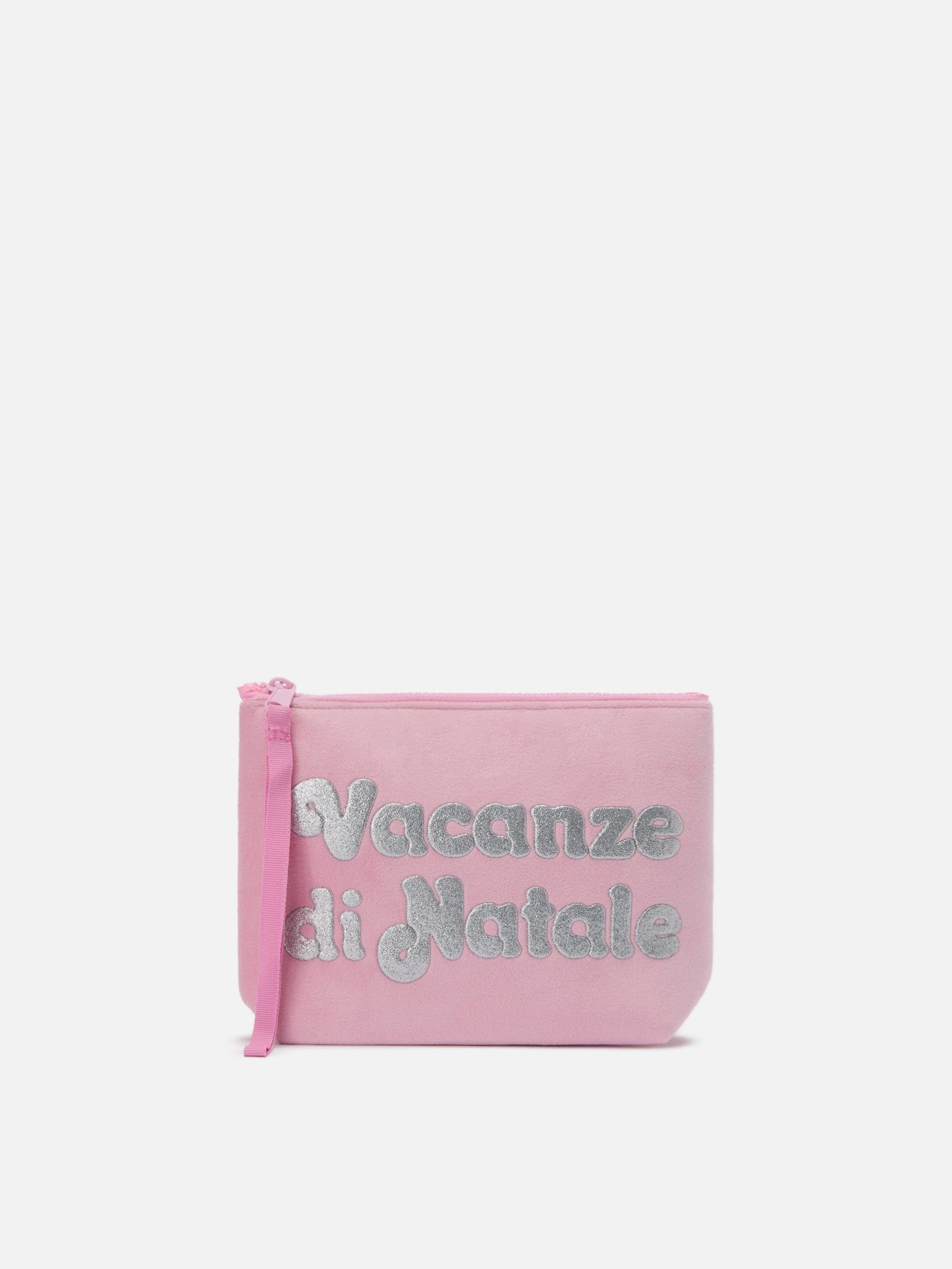 Pochette Aline Effetto Lana / Rosa - Ideal Moda