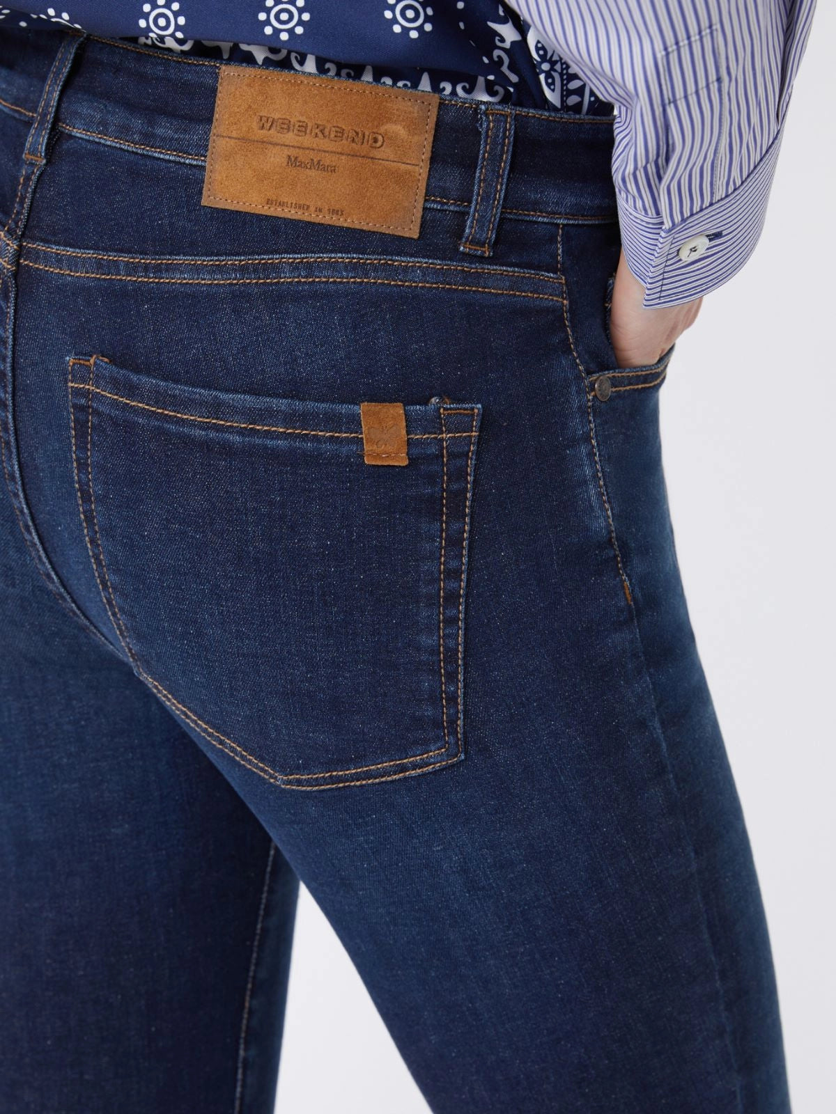 Jeans Slim Fit in Denim / Jeans - Ideal Moda