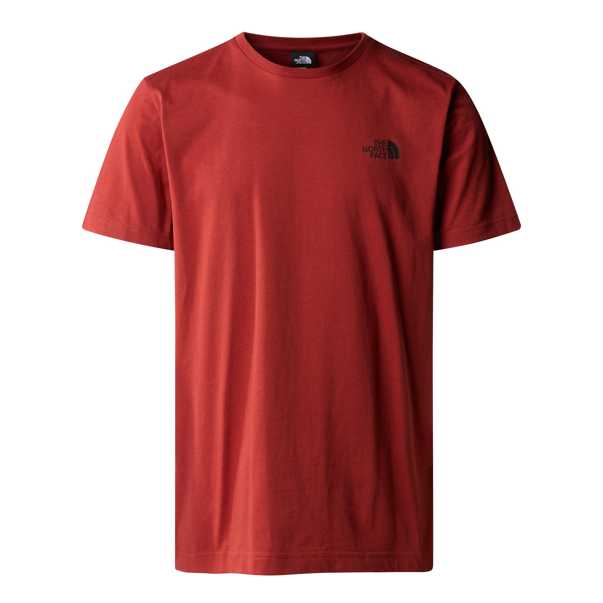 T-Shirt Simple Dome con Logo / Rosso - Ideal Moda