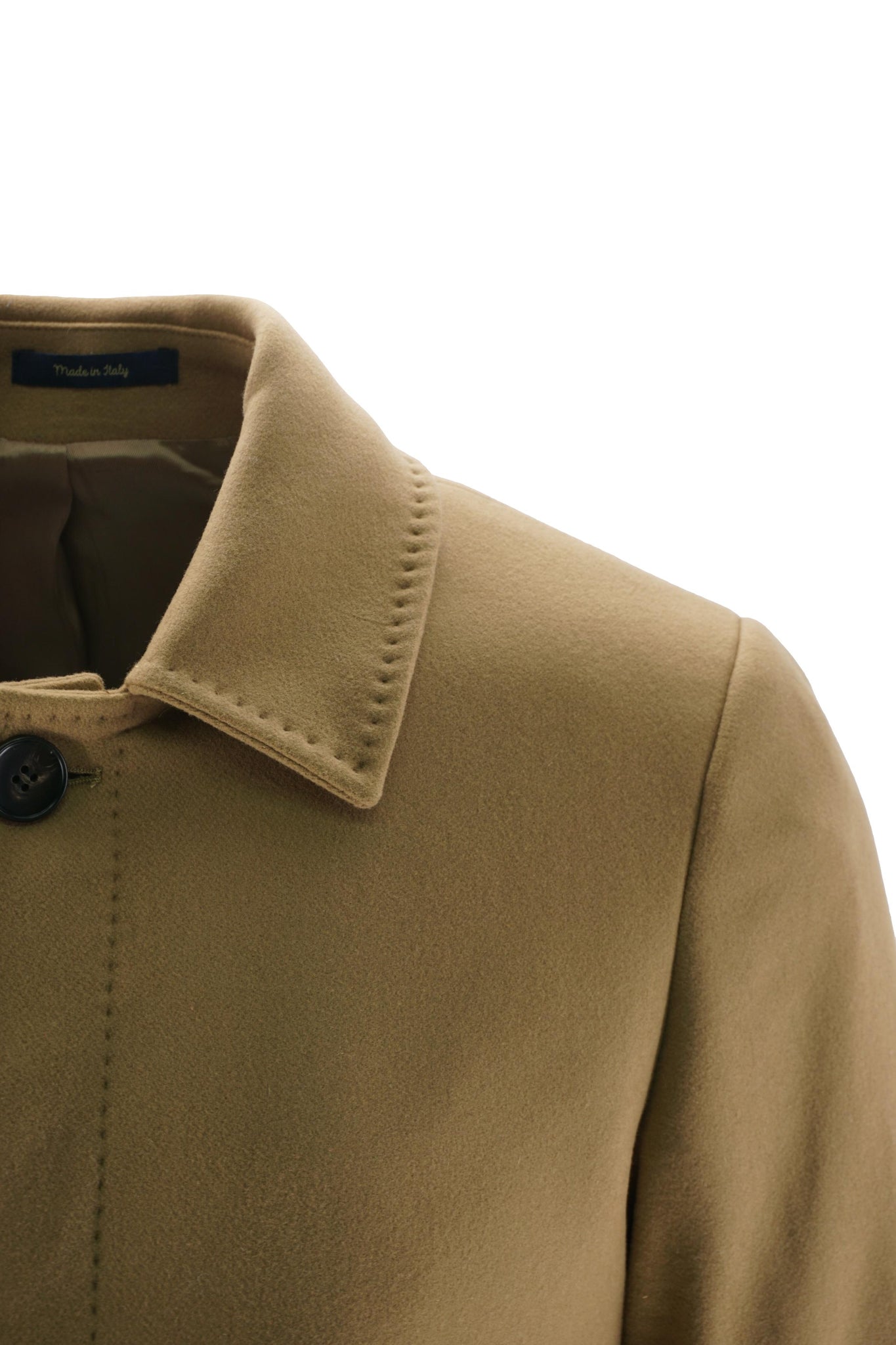 Cappotto Caracciolo in Pura Lana / Beige - Ideal Moda