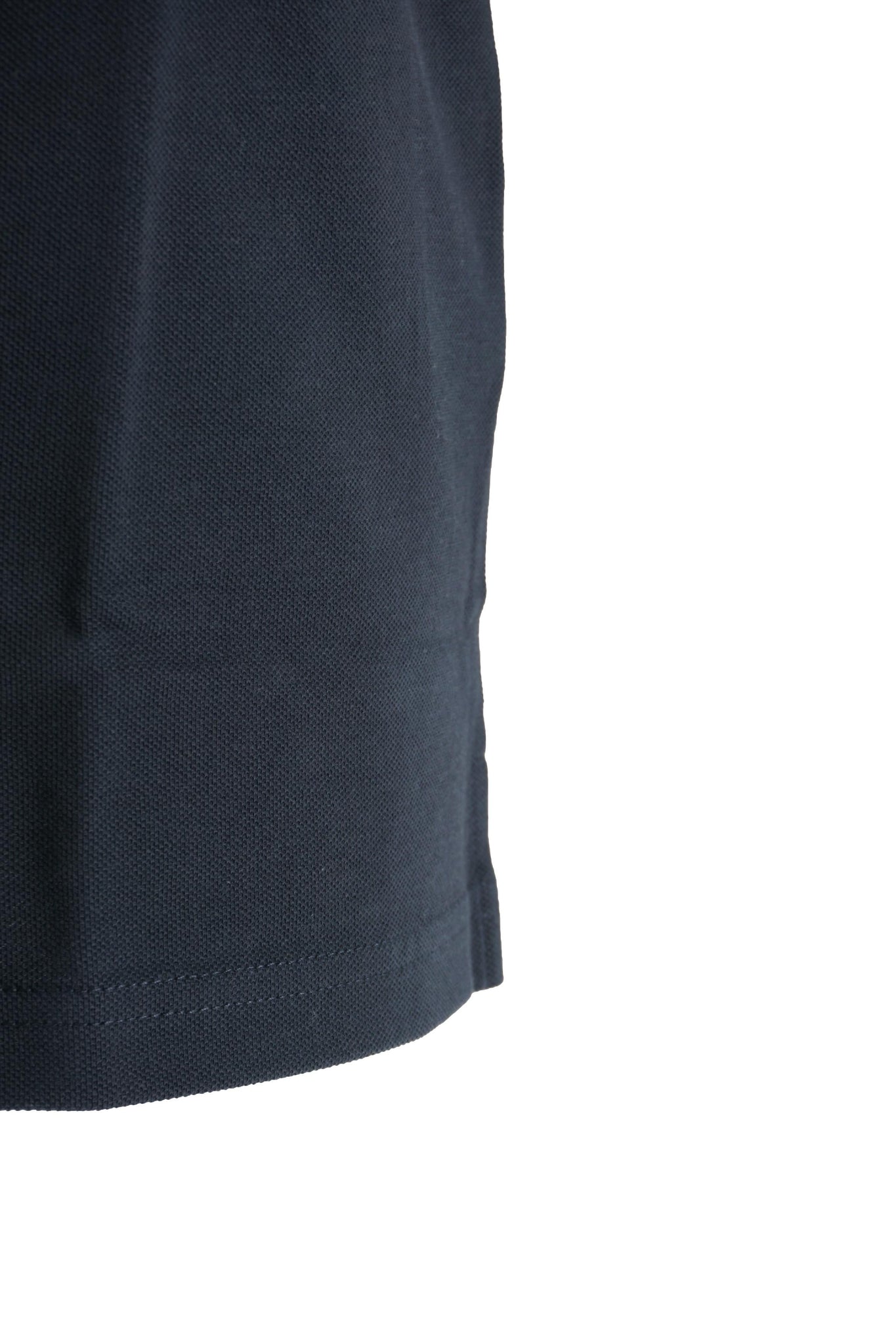 T-Shirt in Piquet di Cotone / Blu - Ideal Moda