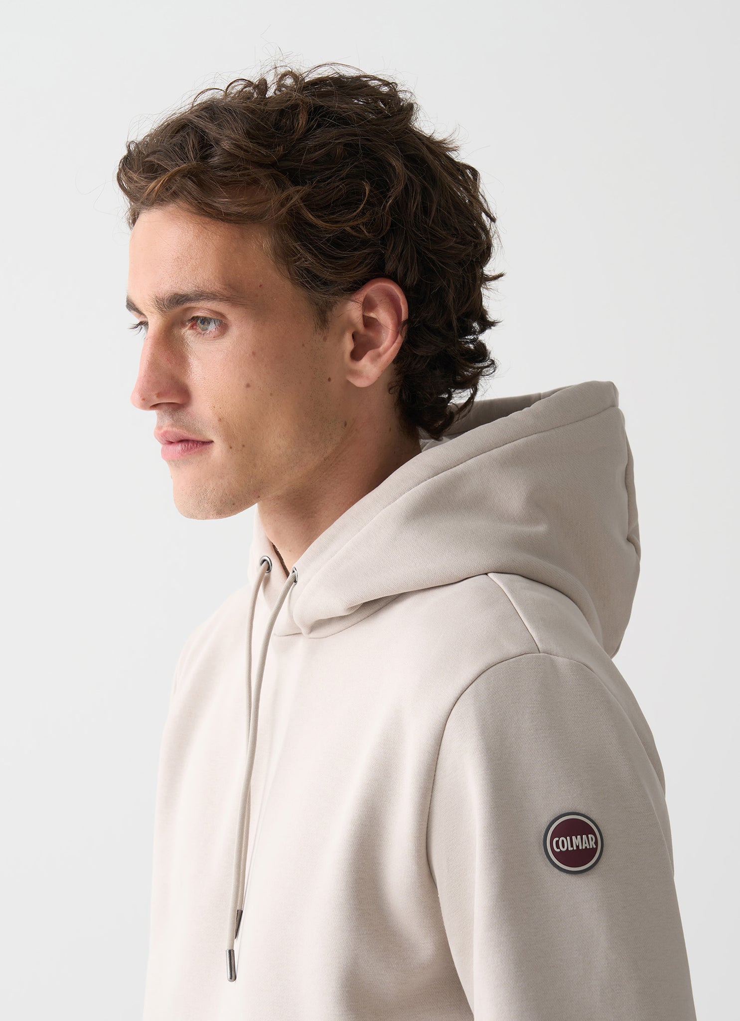 Felpa con Cappuccio in Cotone / Grigio - Ideal Moda