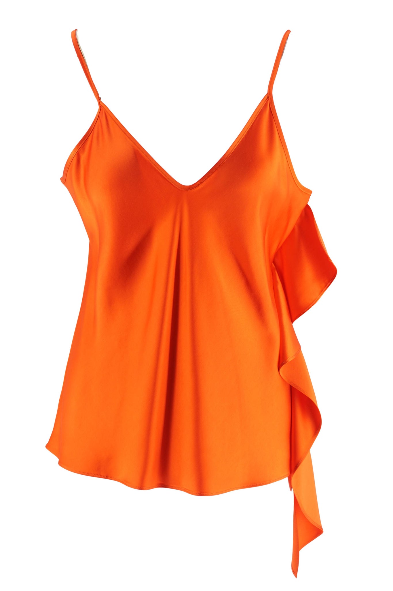 Top in Raso Max Mara / Arancione - Ideal Moda