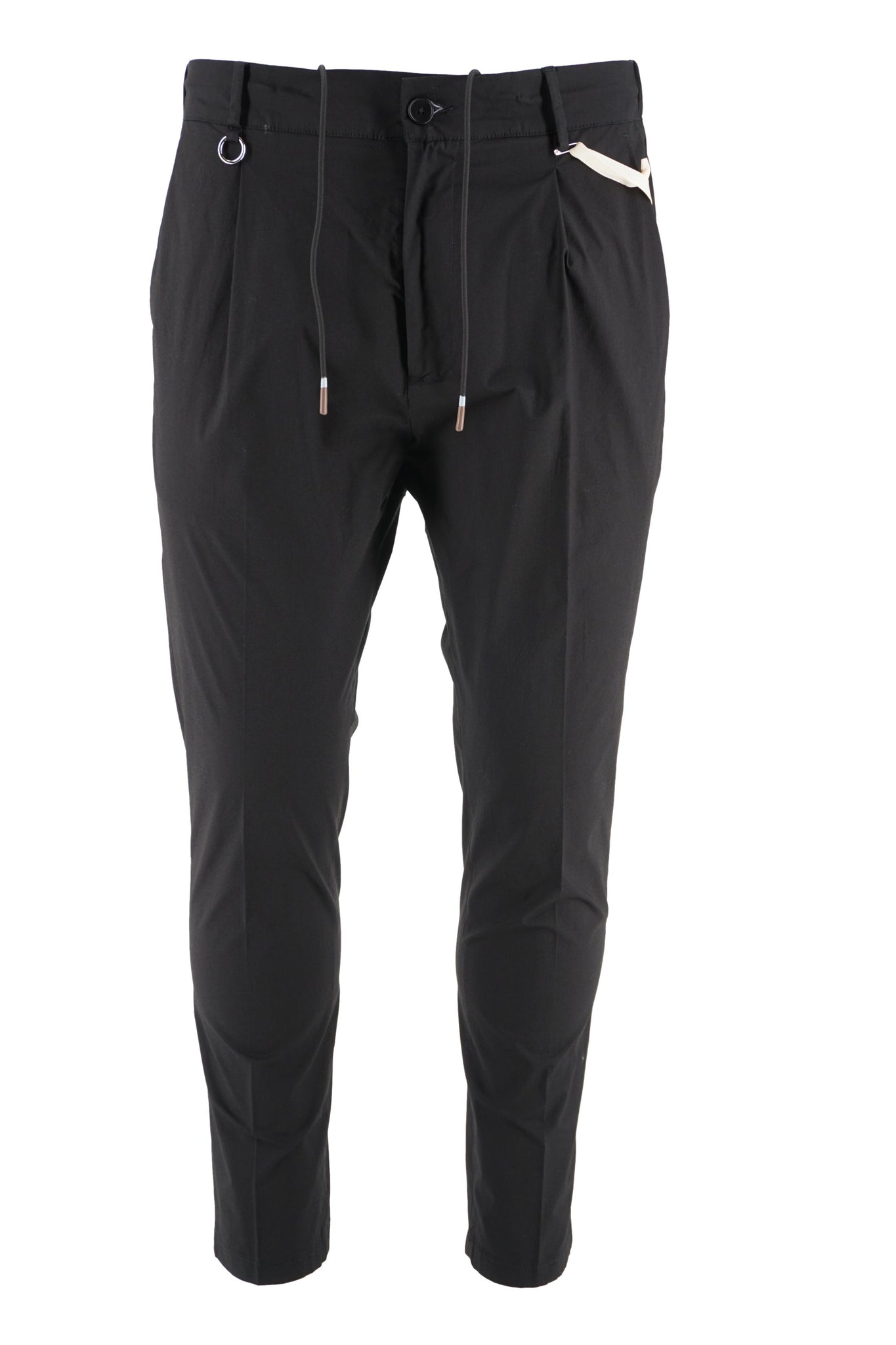 Pantalone Max in Cotone / Nero - Ideal Moda