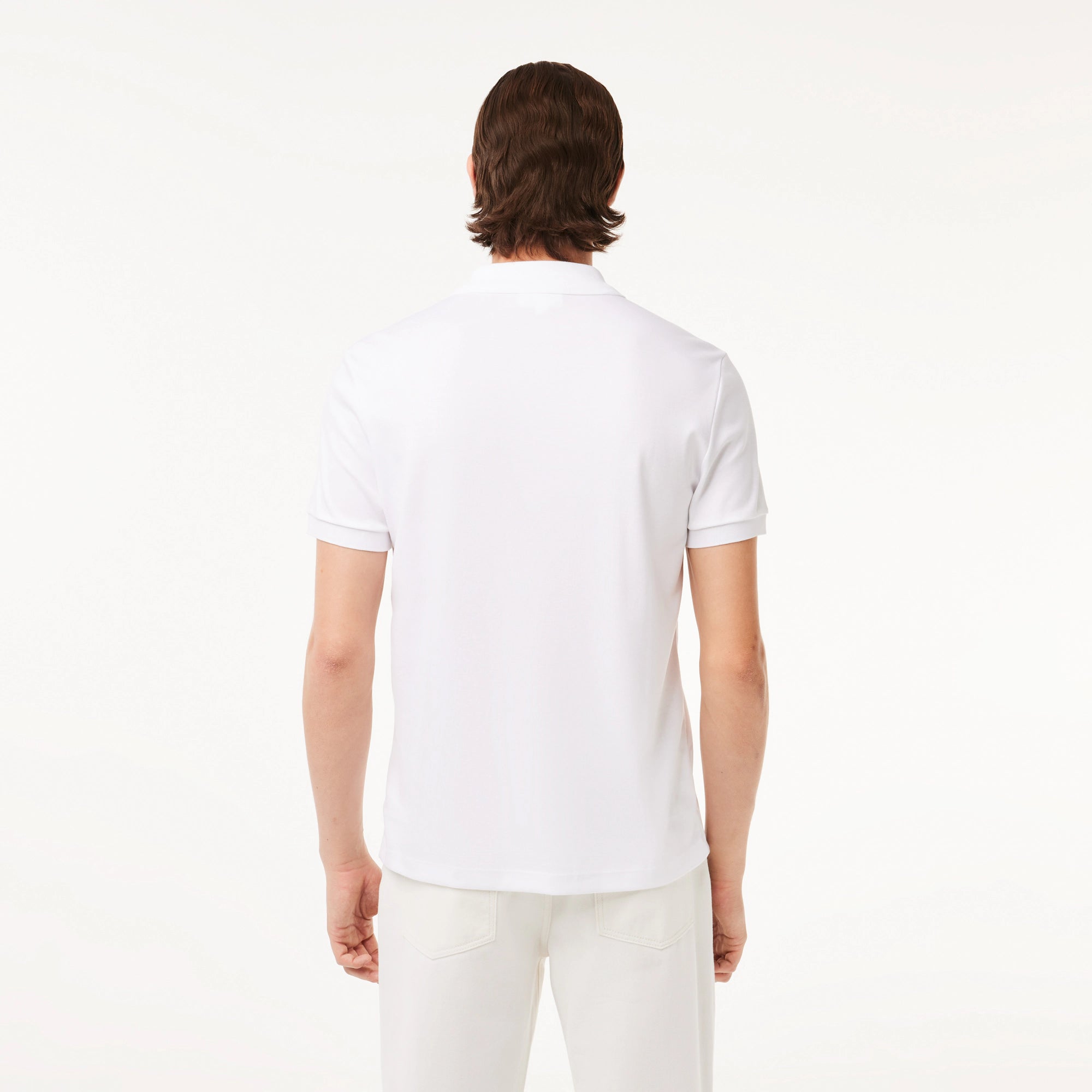 Polo in Pima Cotton Lacoste / Bianco - Ideal Moda