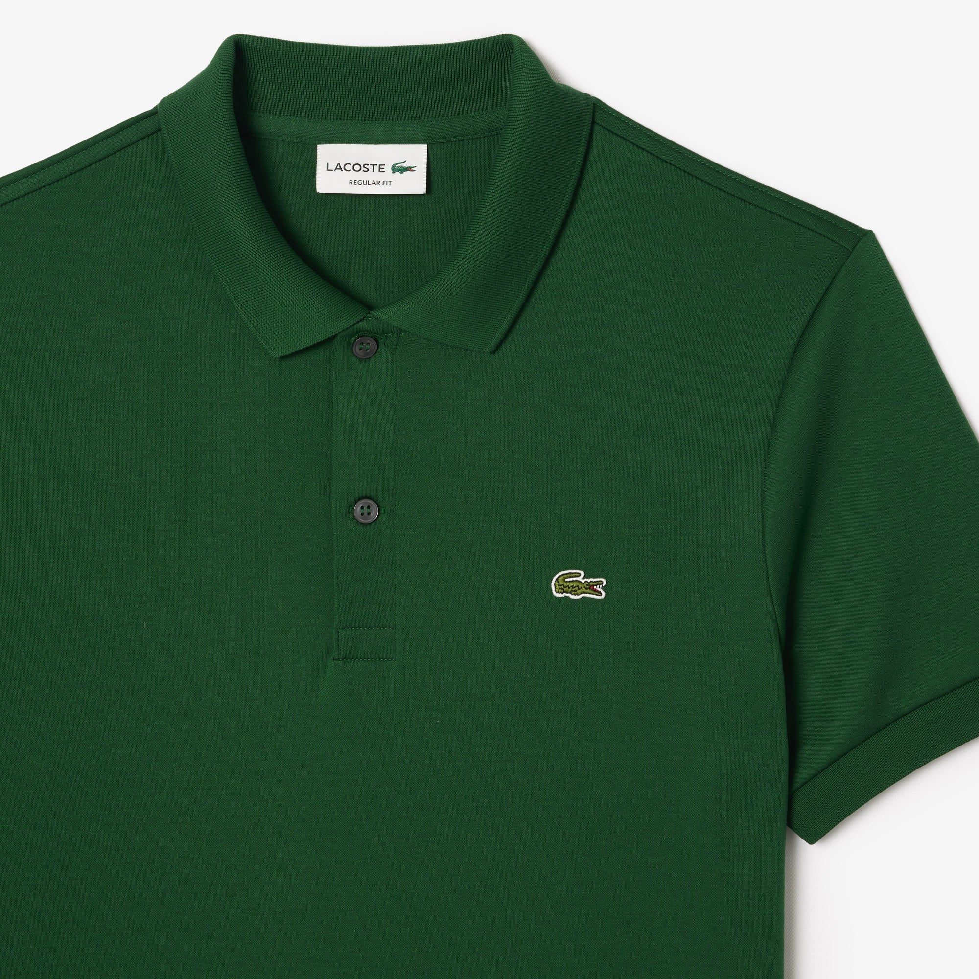 Polo in Pima Cotton Lacoste / Verde - Ideal Moda