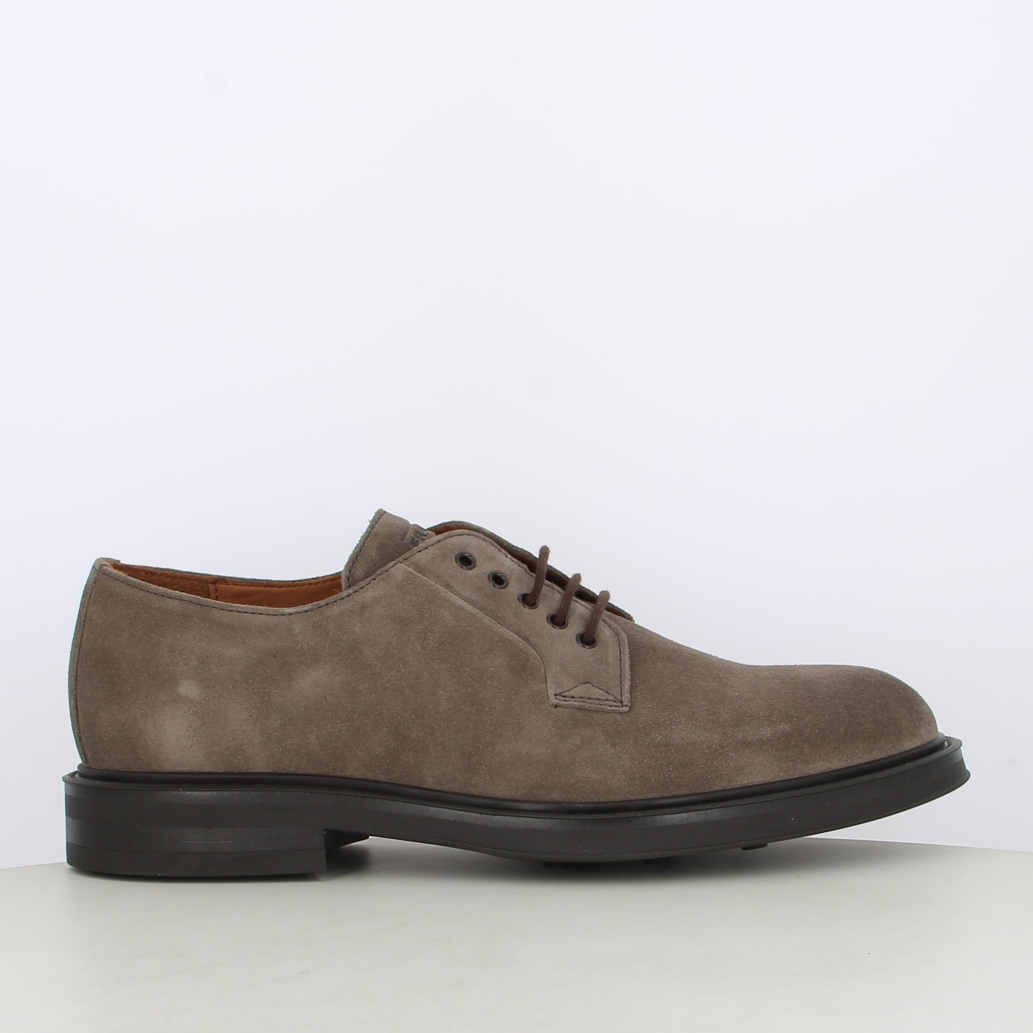 Allacciata in Pelle Scamosciata / Beige - Ideal Moda