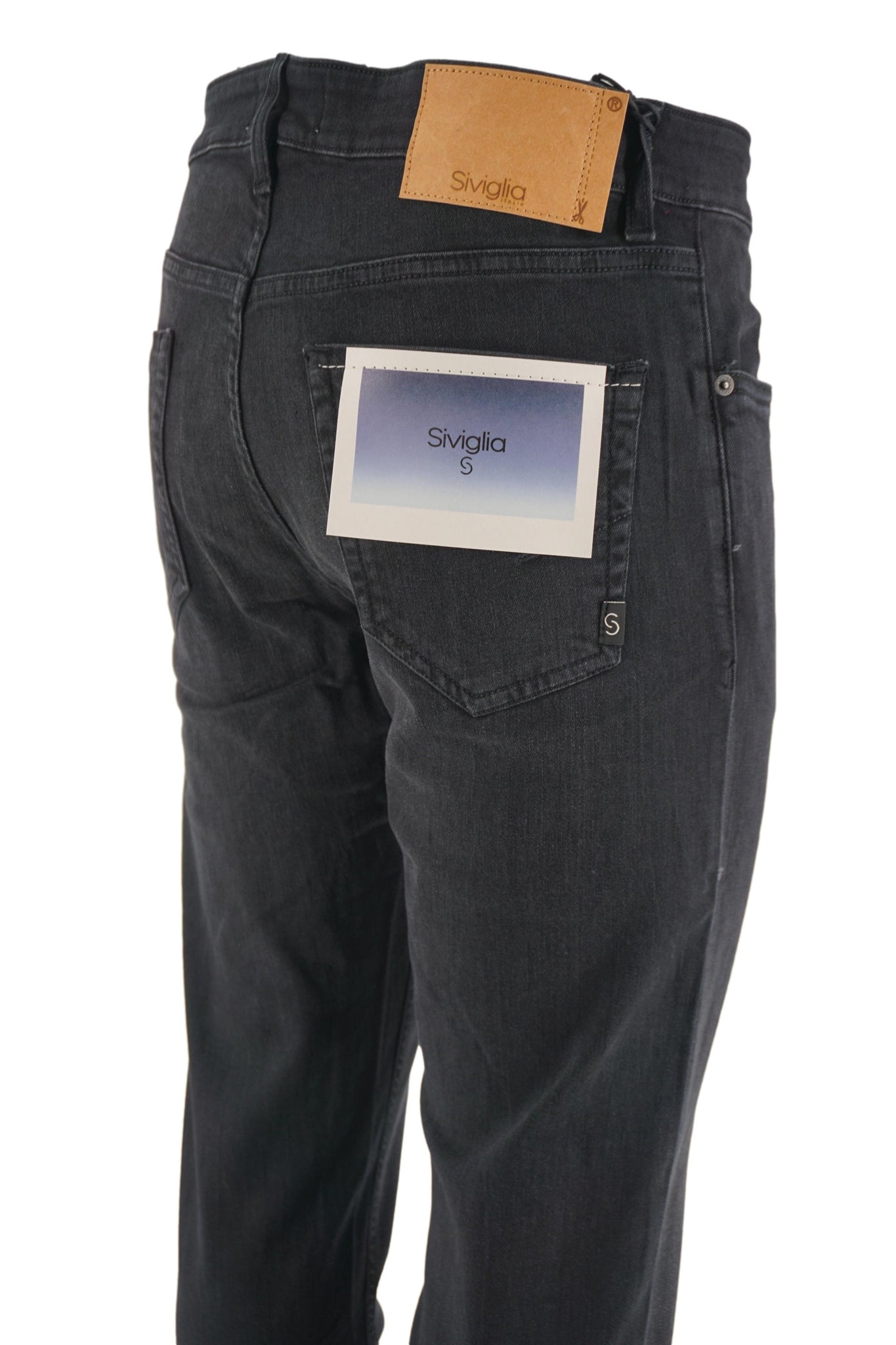 Jeans Scuro Modello Marotta / Nero - Ideal Moda