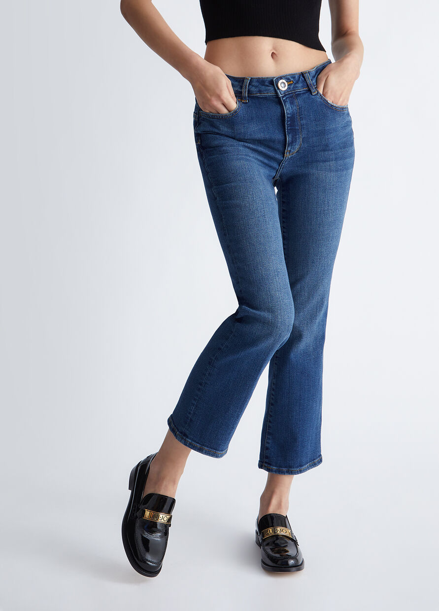 Jeans Bootcut Bottom Up / Jeans - Ideal Moda