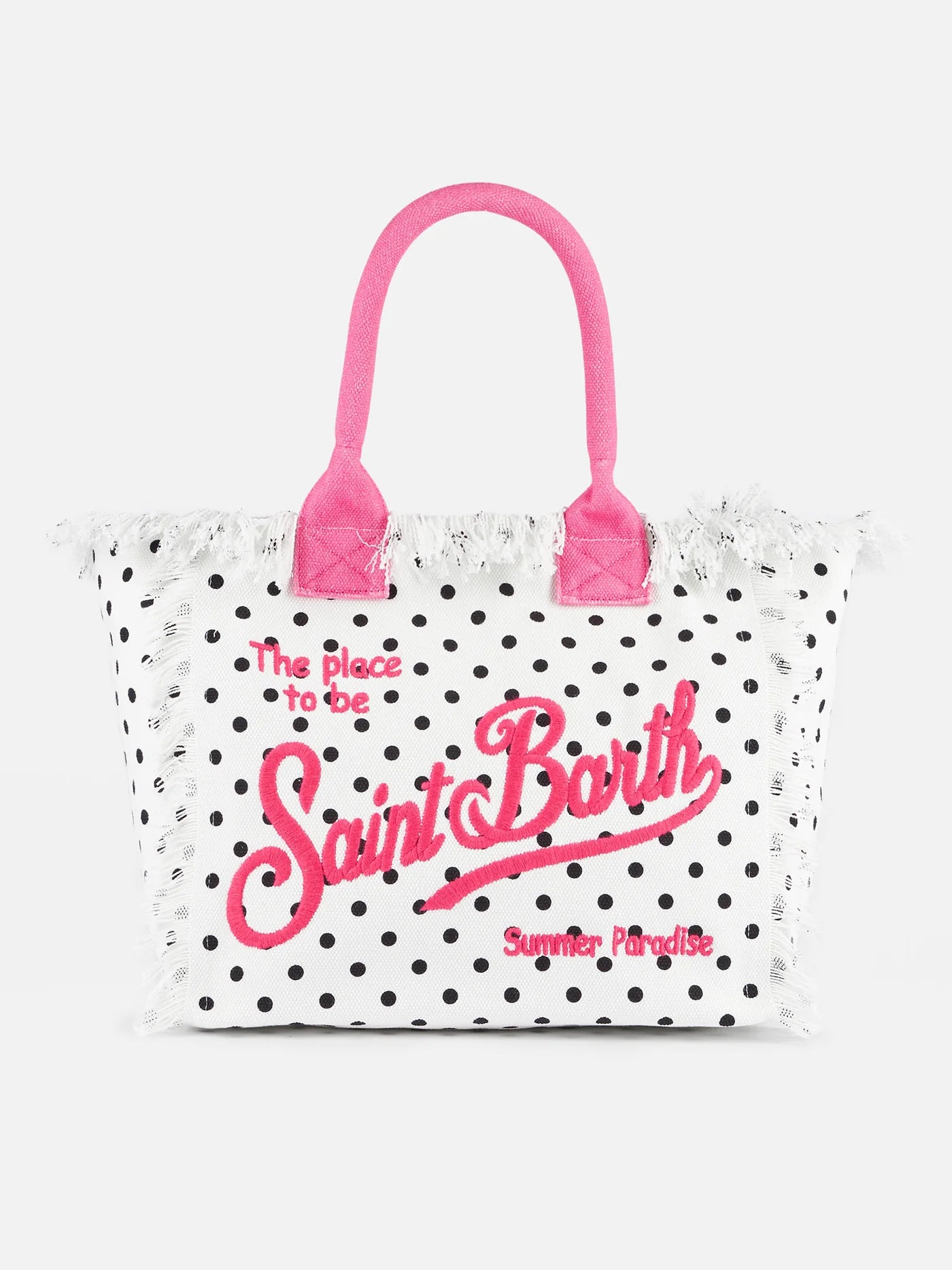 Borsa a Spalla Vanity in Canvas / Bianco - Ideal Moda