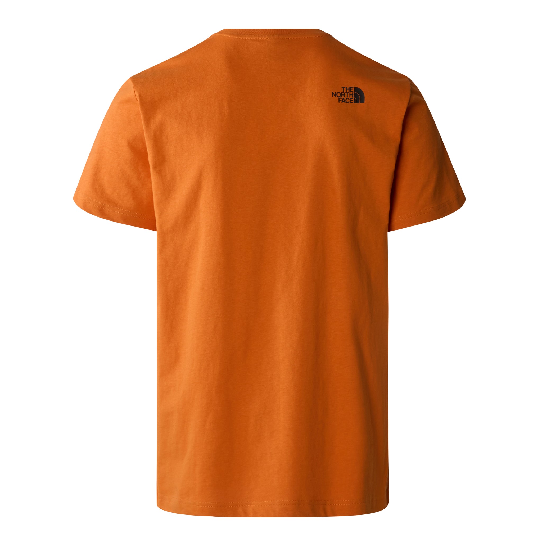 T-Shirt Never Stop Wearing con Logo / Arancione - Ideal Moda
