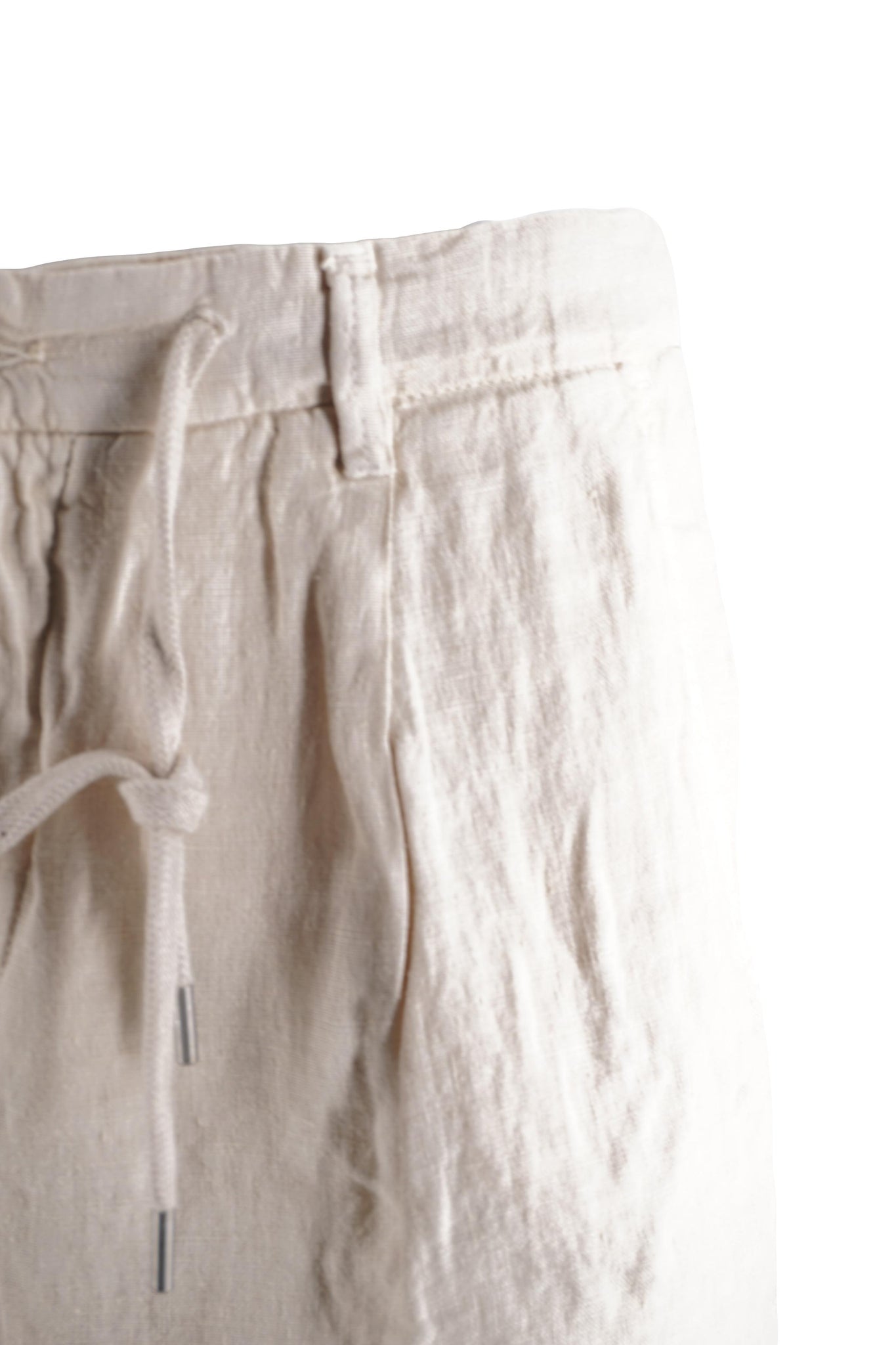 Pantaloncino in Lino Modello Coachbe / Beige - Ideal Moda