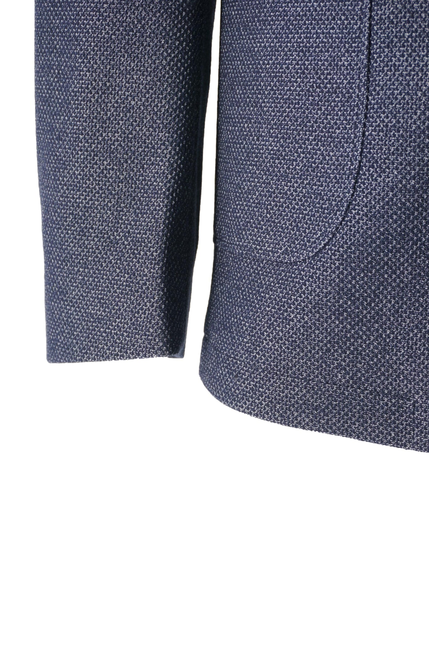 Giacca Regular Fit in Cotone / Blu - Ideal Moda